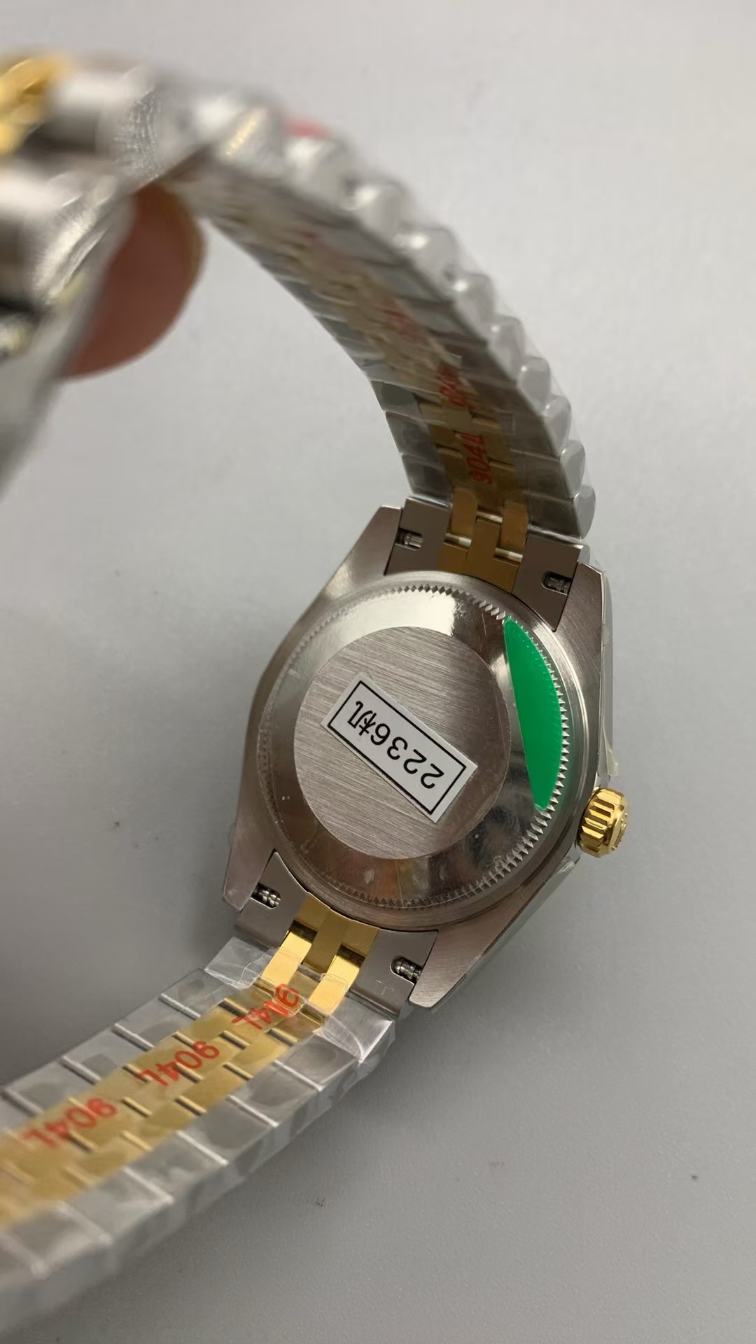 (image for) GSF Rolex Datejust 31mm Two Tone Silver Diamond Dial Clone 2236 Automatic Movement