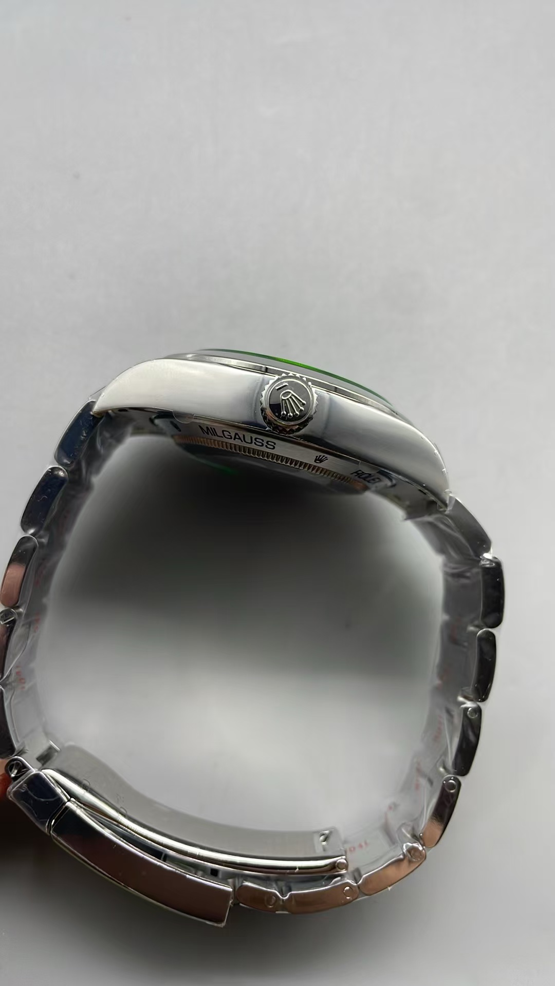 (image for) VSF Rolex Milgauss 116400 904L Stainless Steel Case Black Dial Clone 3131 Movement