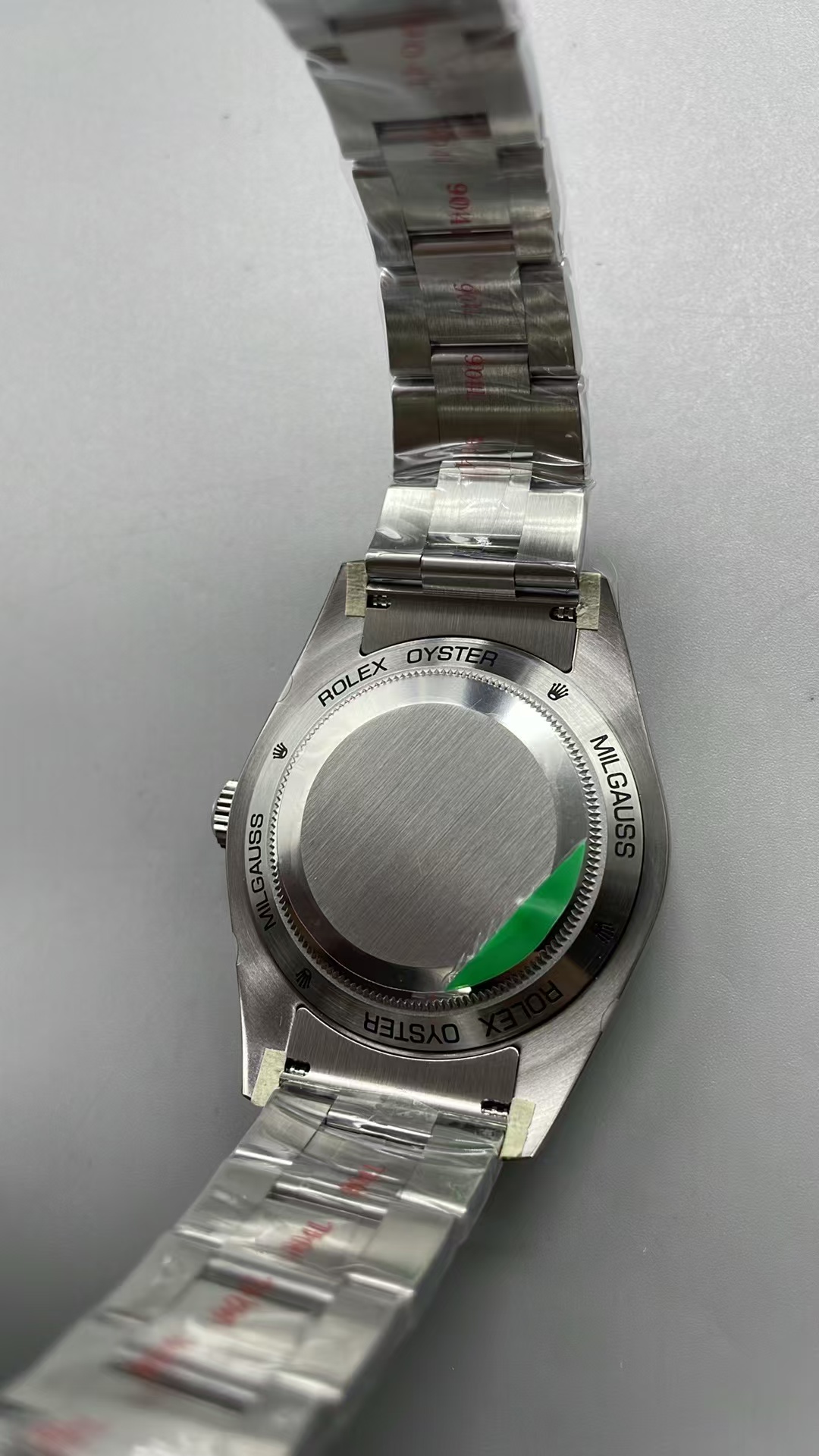 (image for) VSF Rolex Milgauss 116400 904L Stainless Steel Case Black Dial Clone 3131 Movement