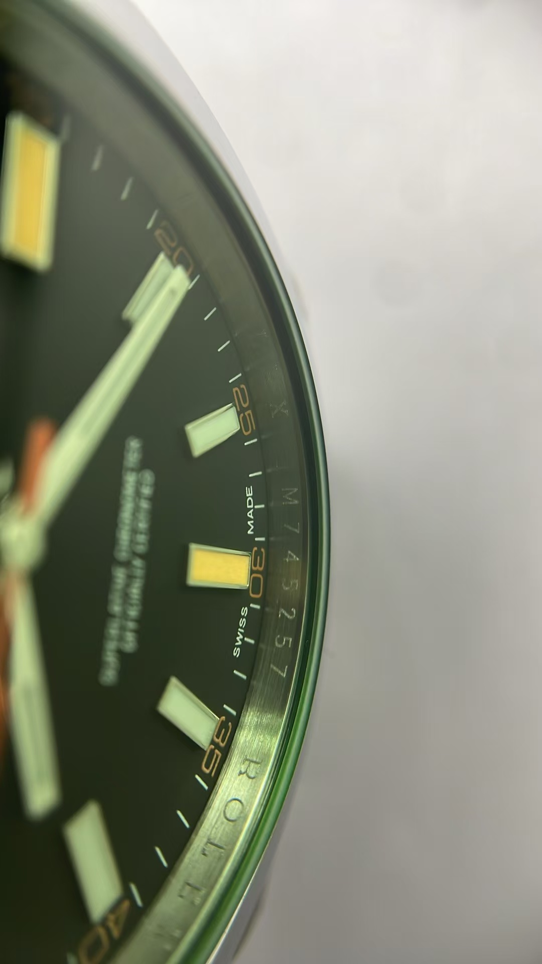 (image for) VSF Rolex Milgauss 116400 904L Stainless Steel Case Black Dial Clone 3131 Movement