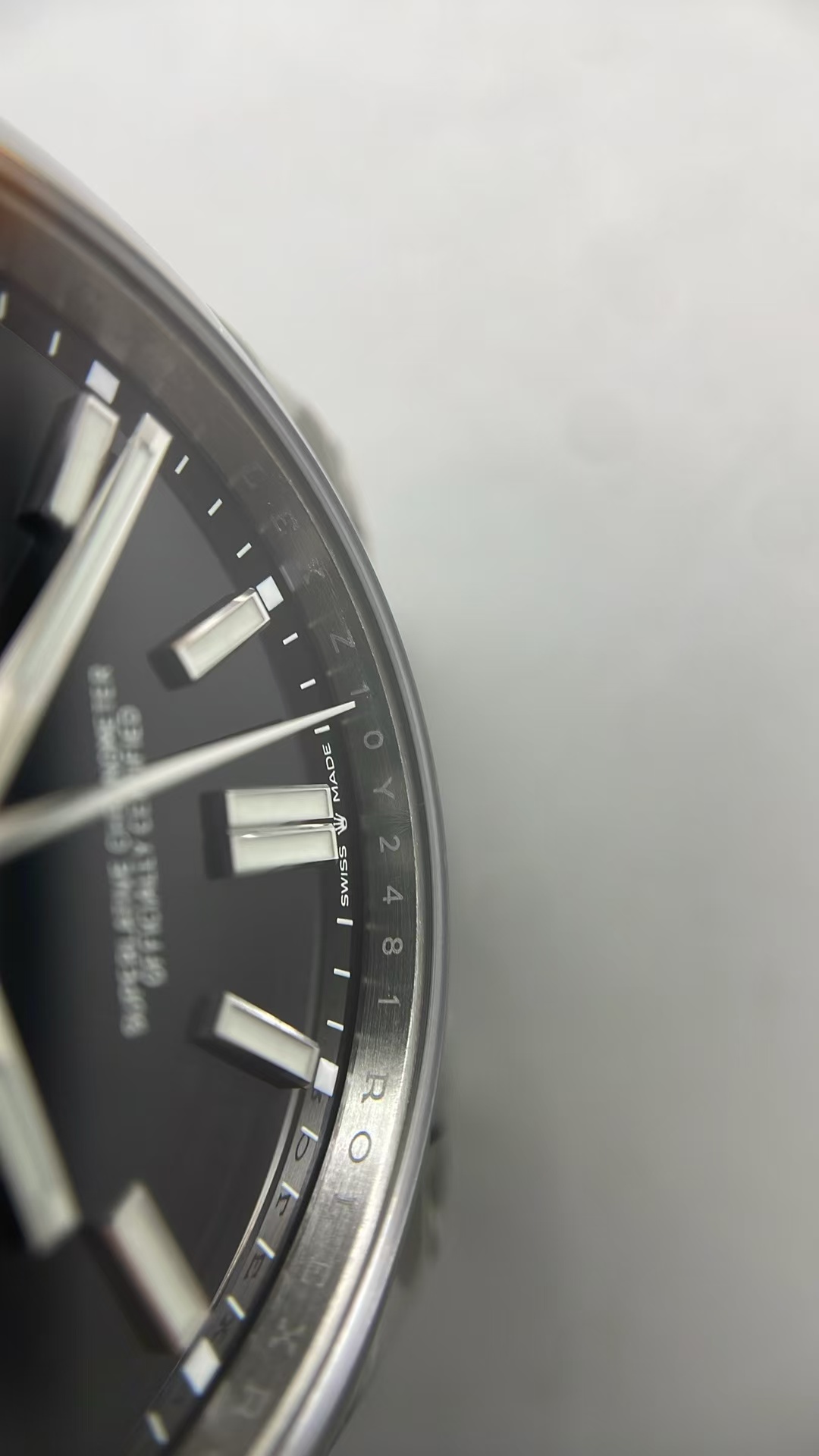 (image for) VSF Rolex Oyster Perpetual 41mm 124300 Black Dial with Super Clone 3230 Movement