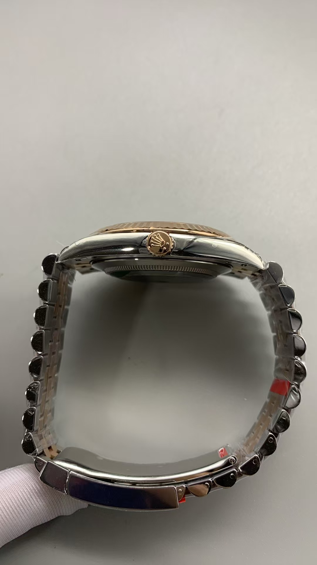 (image for) VSF Rolex Datejust II Two Tone Rose Gold Wimbledon Dial Super Clone Free-Sprung 3235 Movement