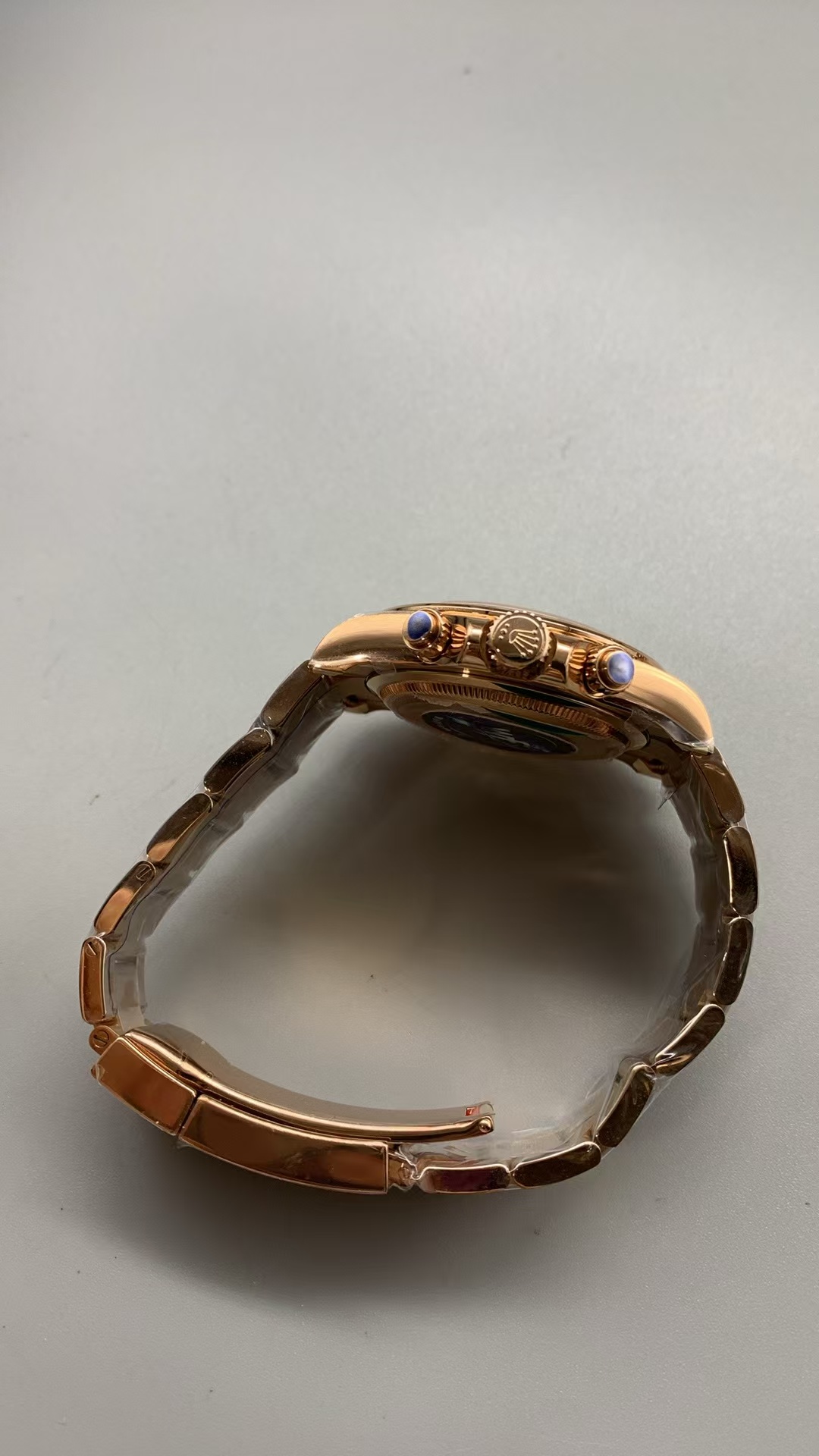 (image for) WF Rolex Daytona Gain Weight Rose Gold Case Black Diamond Dial with Super Clone 4131 Movement