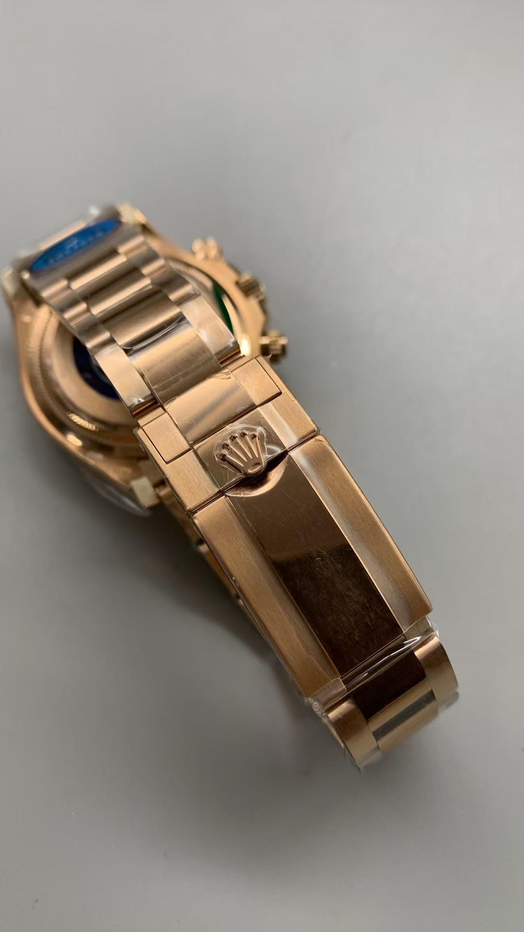 (image for) WF Rolex Daytona Gain Weight Rose Gold Case Black Diamond Dial with Super Clone 4131 Movement
