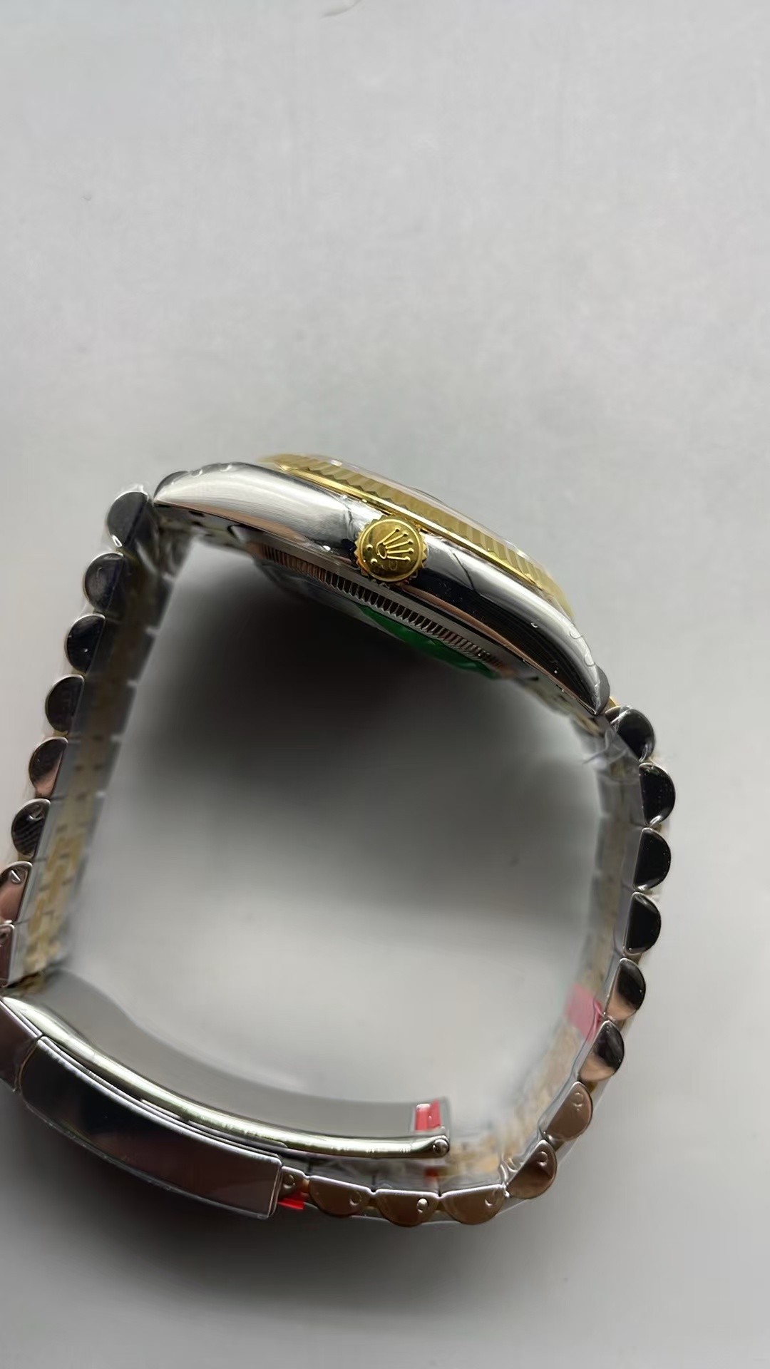 (image for) VSF Rolex Datejust 36mm Wimbledon Two Tone Yellow Gold Case Grey Dial with Super Clone 3235 Movement