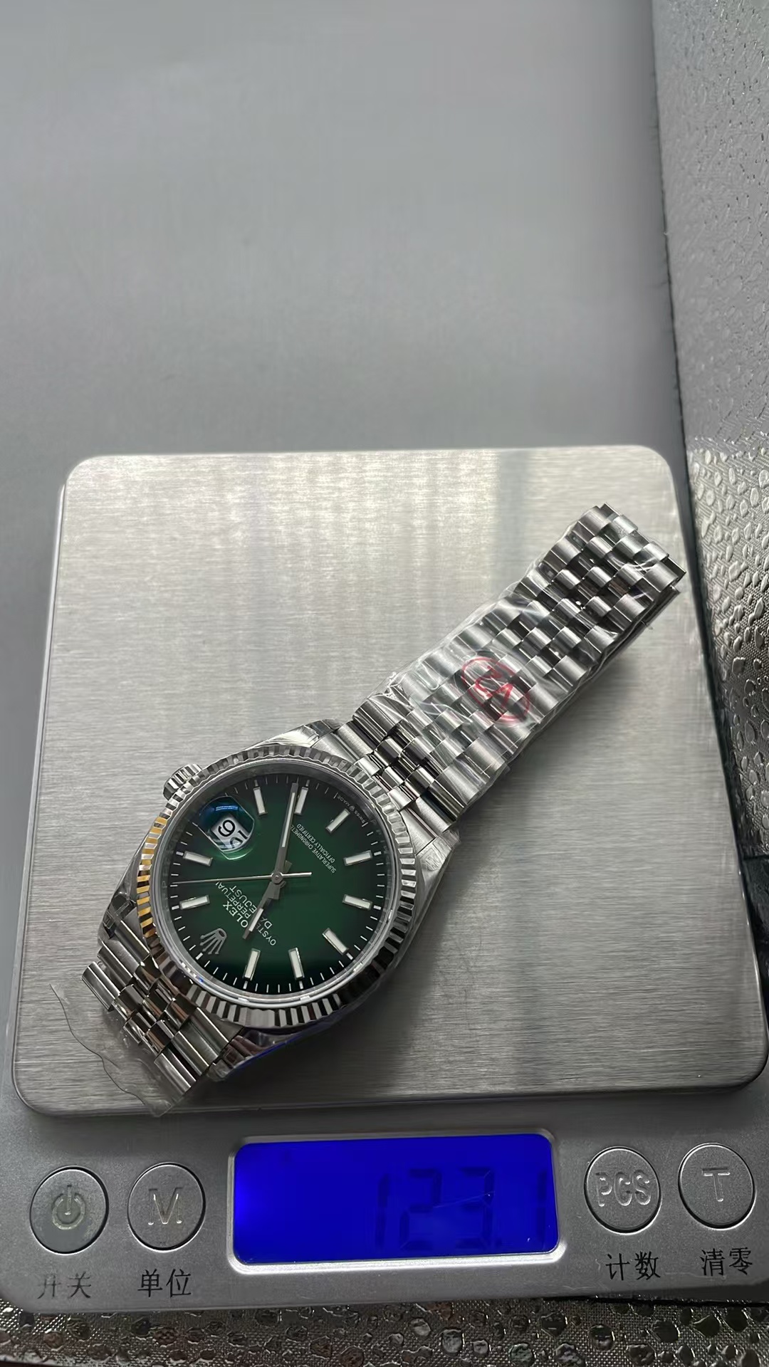 (image for) VSF Rolex Datejust 126234 Ombre Green 36mm Jubilee Bracelet with Super Clone 3235 Movement