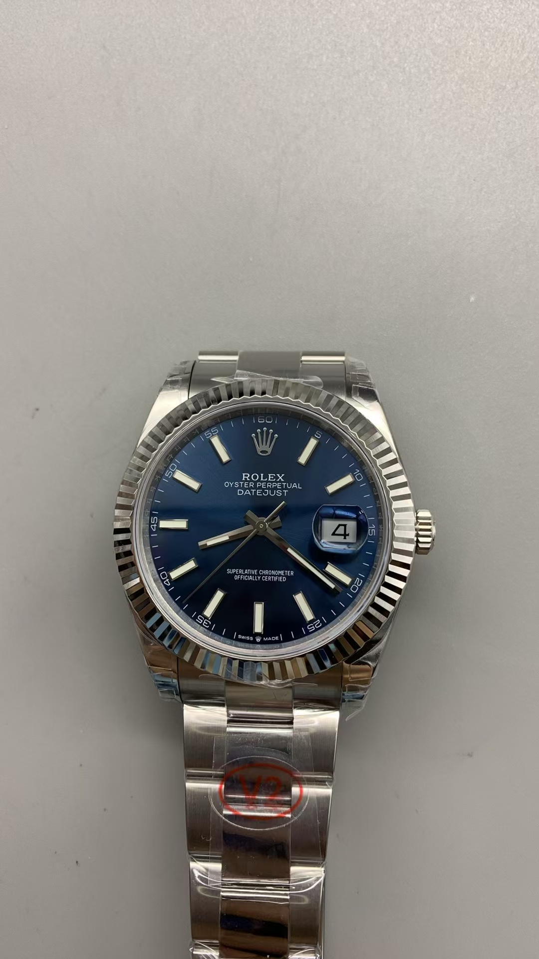 (image for) VSF Rolex Datejust II 41mm Blue Dial Oyster Bracelet with Super Clone 3235 Movement