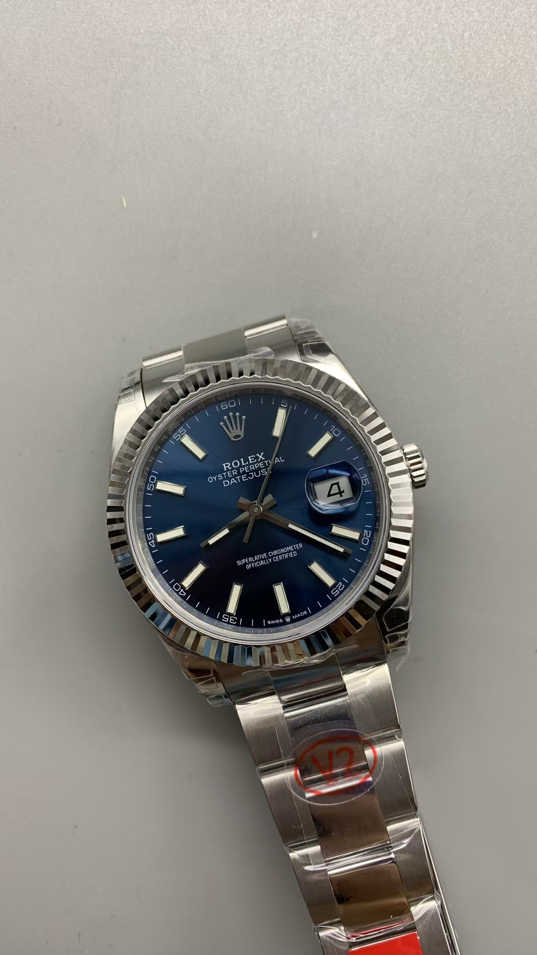 (image for) VSF Rolex Datejust II 41mm Blue Dial Oyster Bracelet with Super Clone 3235 Movement