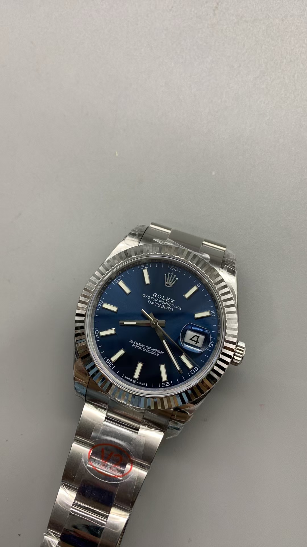 (image for) VSF Rolex Datejust II 41mm Blue Dial Oyster Bracelet with Super Clone 3235 Movement