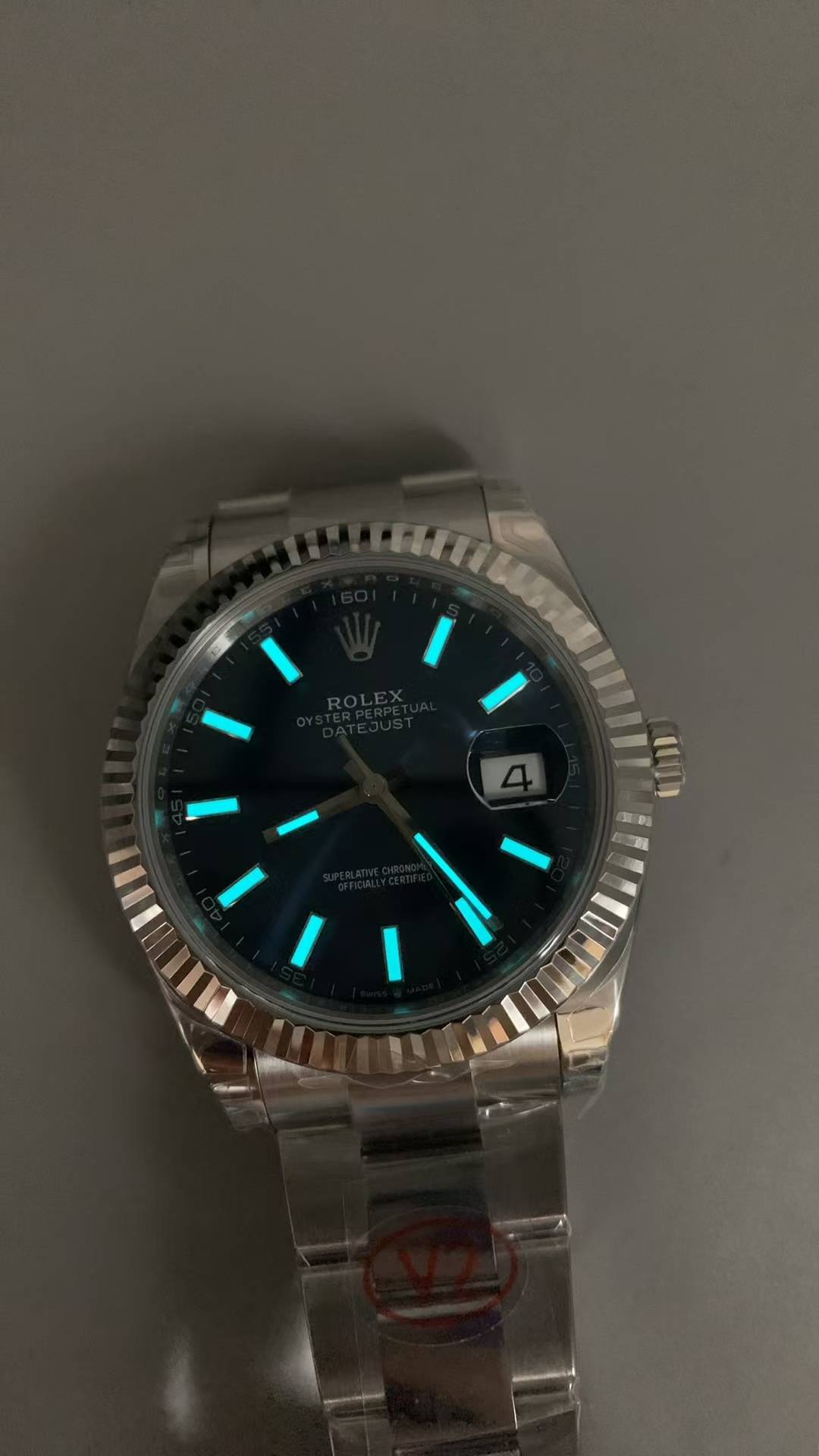 (image for) VSF Rolex Datejust II 41mm Blue Dial Oyster Bracelet with Super Clone 3235 Movement