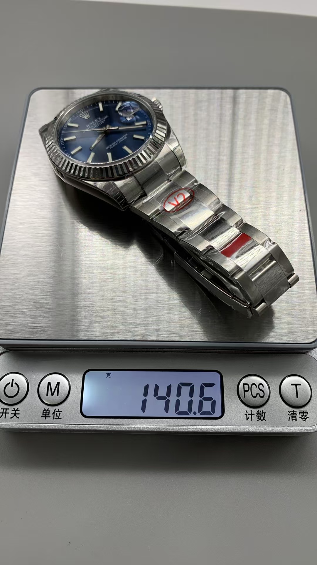 (image for) VSF Rolex Datejust II 41mm Blue Dial Oyster Bracelet with Super Clone 3235 Movement