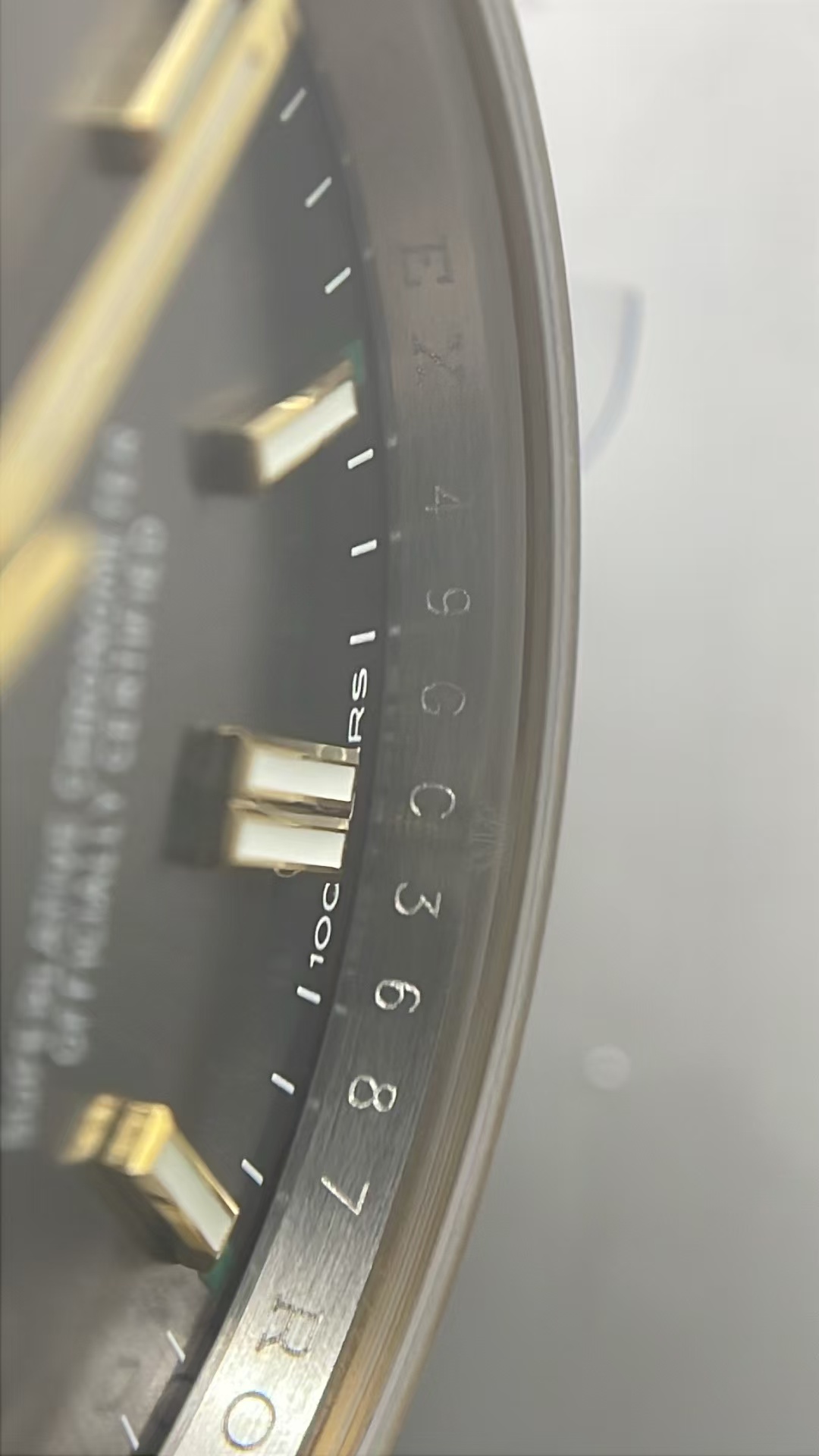 (image for) QF Rolex Oyster Perpetual 36mm 126003 100th Anniversary Grey Dial Clone 3230 Movement with Free-Sprung Balance