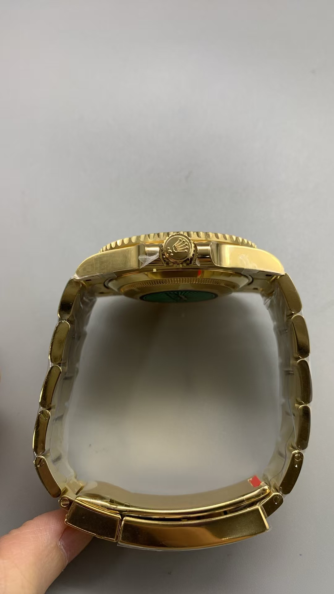 (image for) RCF Rolex Submariner 41mm Gain Weight Full Yellow Gold Case Ceramic Bezel with Super Clone 3235 Movement