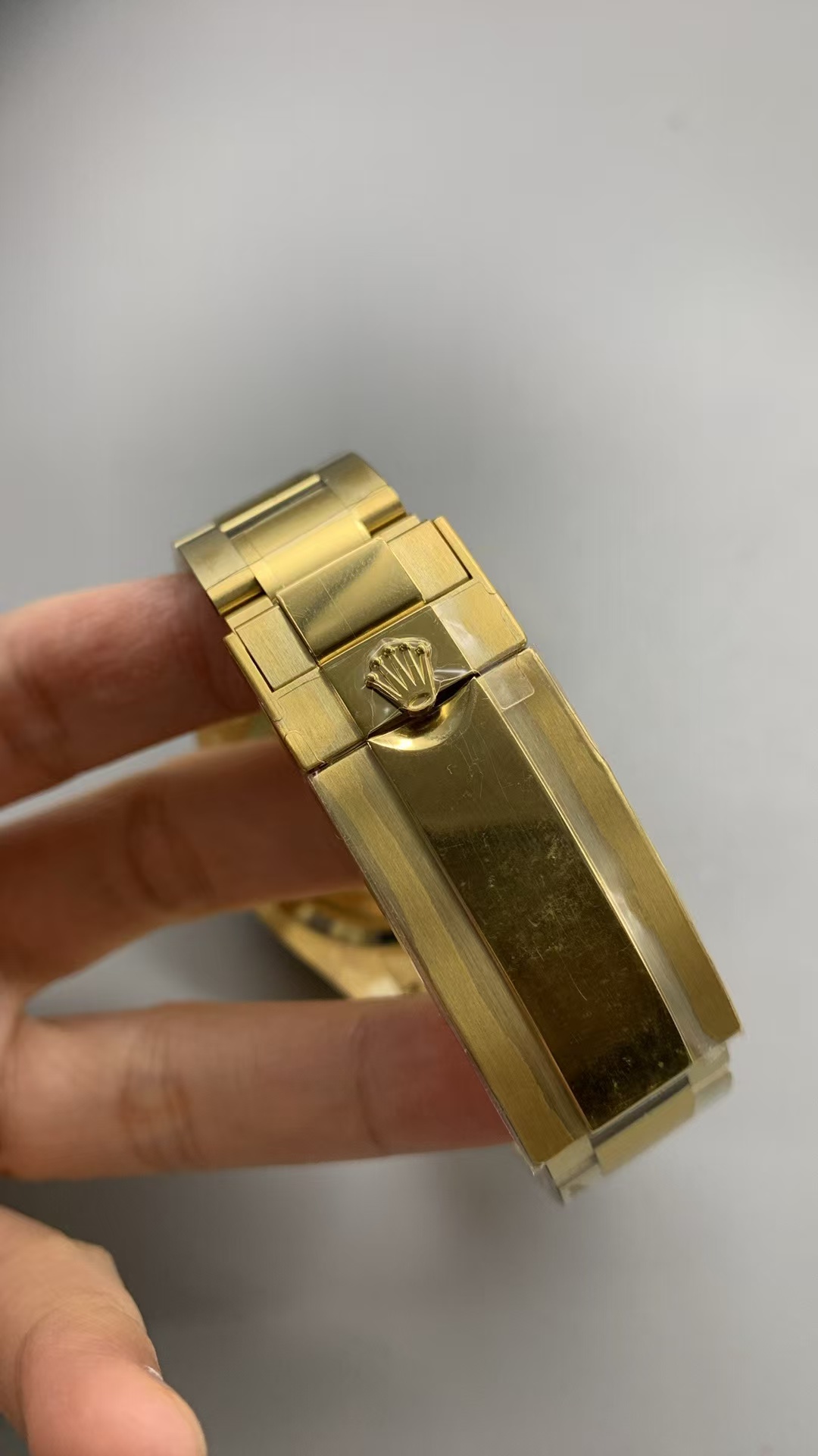 (image for) RCF Rolex Submariner 41mm Gain Weight Full Yellow Gold Case Ceramic Bezel with Super Clone 3235 Movement