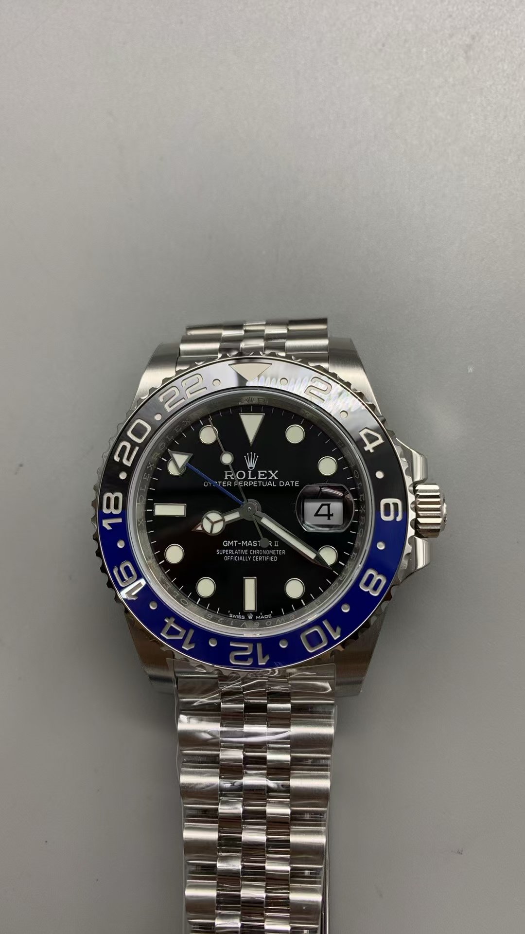 (image for) VSF Rolex GMT-Master II 126710 Batgirl Bue/Black Ceramic Bezel with Super Clone 3285 Movement