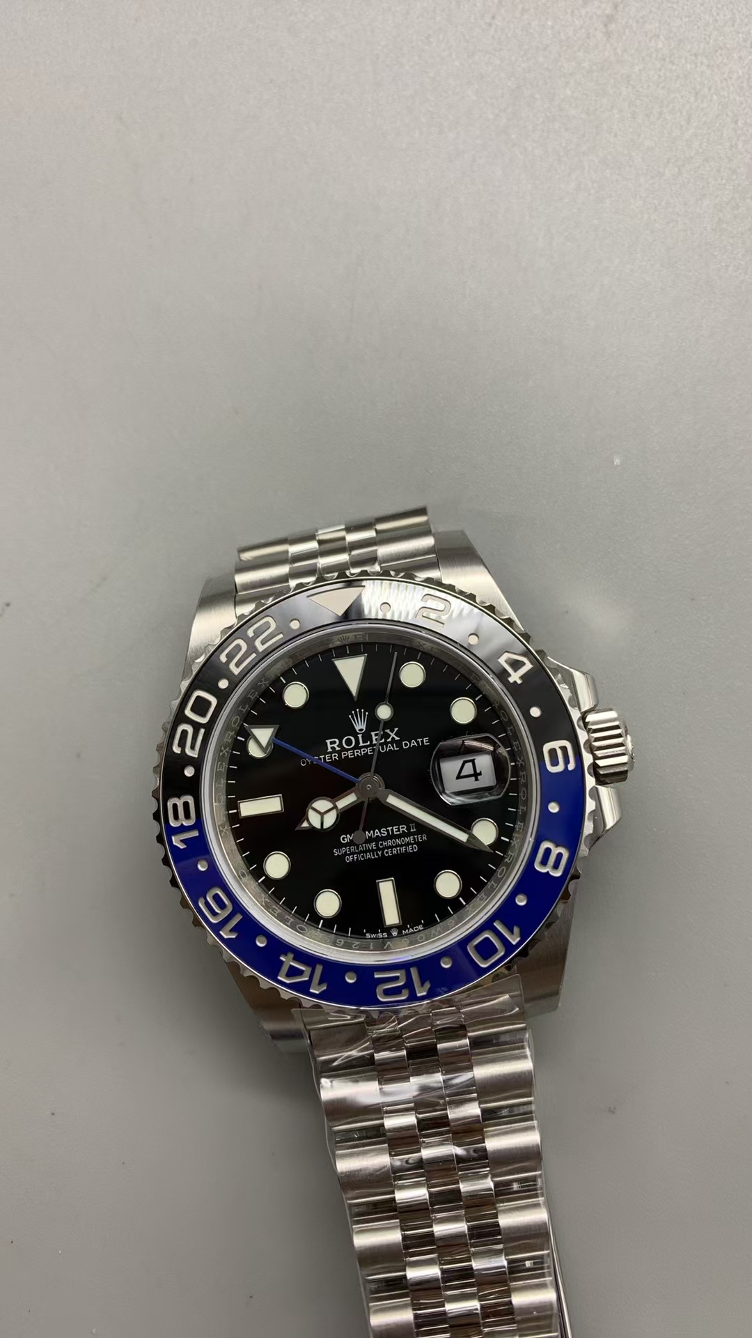 (image for) VSF Rolex GMT-Master II 126710 Batgirl Bue/Black Ceramic Bezel with Super Clone 3285 Movement