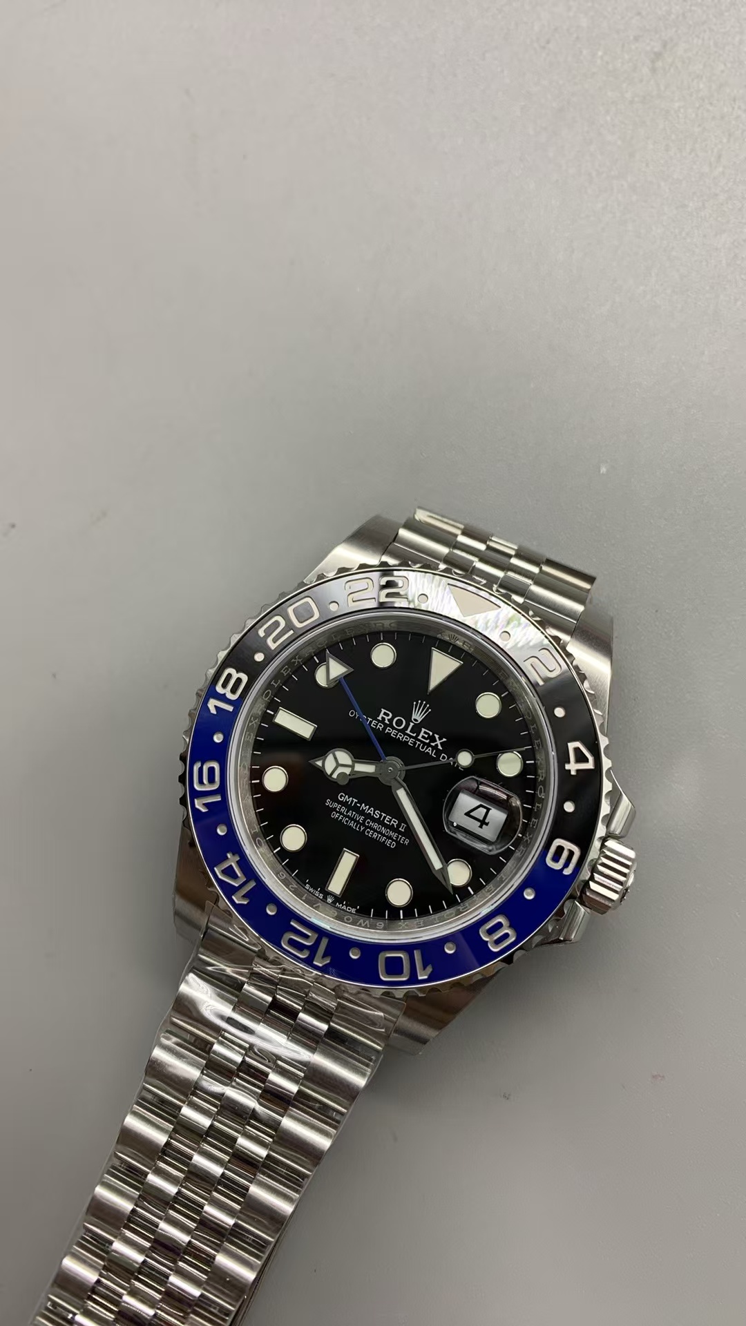 (image for) VSF Rolex GMT-Master II 126710 Batgirl Bue/Black Ceramic Bezel with Super Clone 3285 Movement