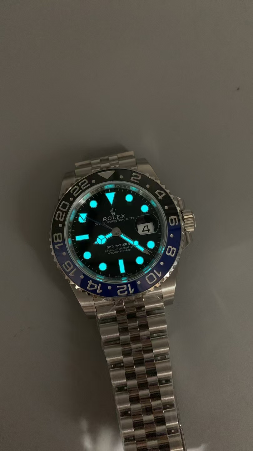 (image for) VSF Rolex GMT-Master II 126710 Batgirl Bue/Black Ceramic Bezel with Super Clone 3285 Movement