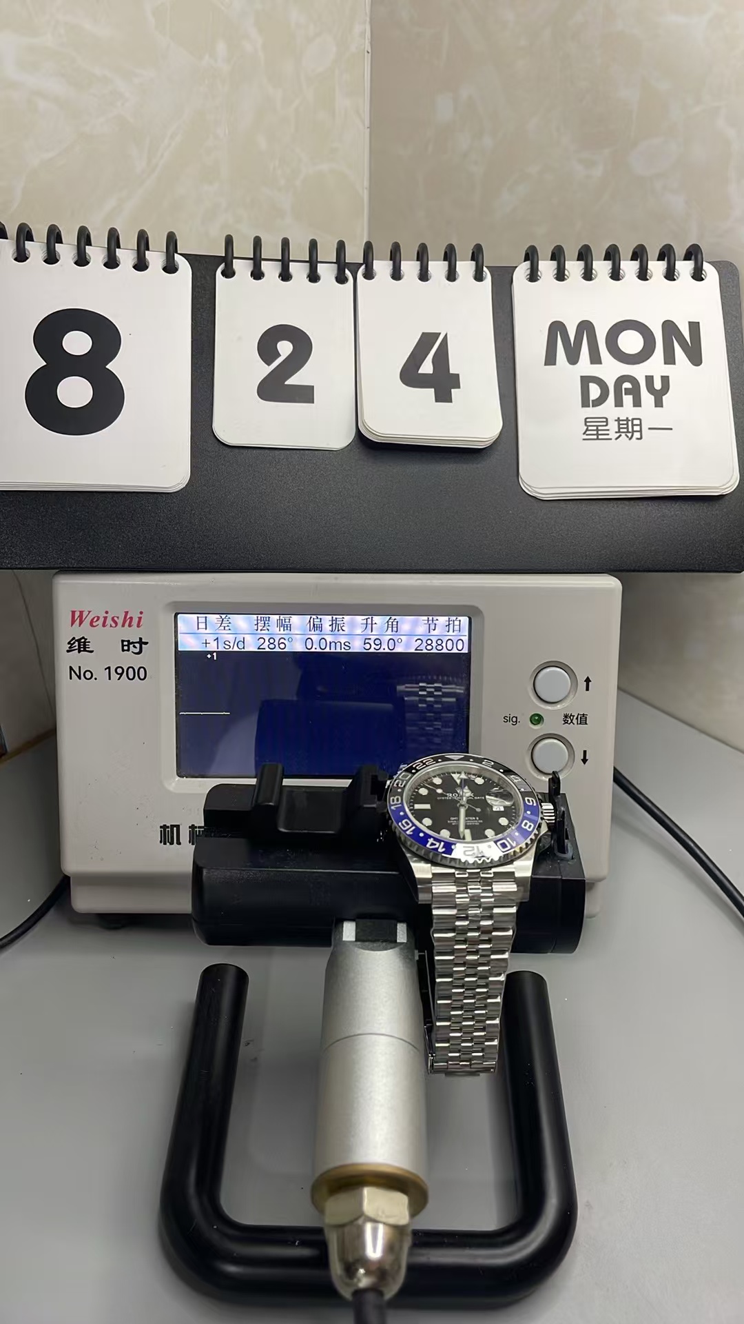 (image for) VSF Rolex GMT-Master II 126710 Batgirl Bue/Black Ceramic Bezel with Super Clone 3285 Movement