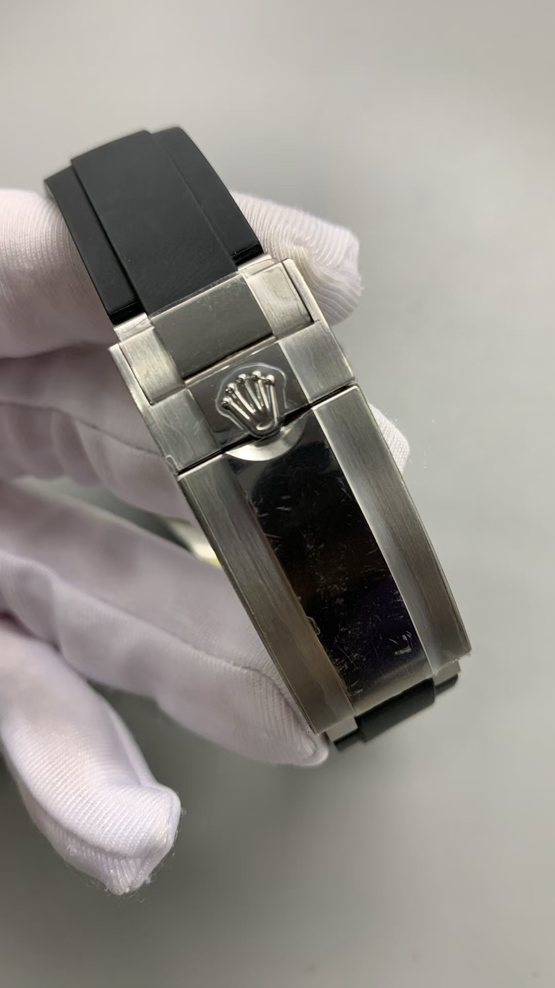 (image for) VSF Rolex Daytona 126519 Gain Weight Grey Dial Black Rubber Band with Super Clone 4131 Movement