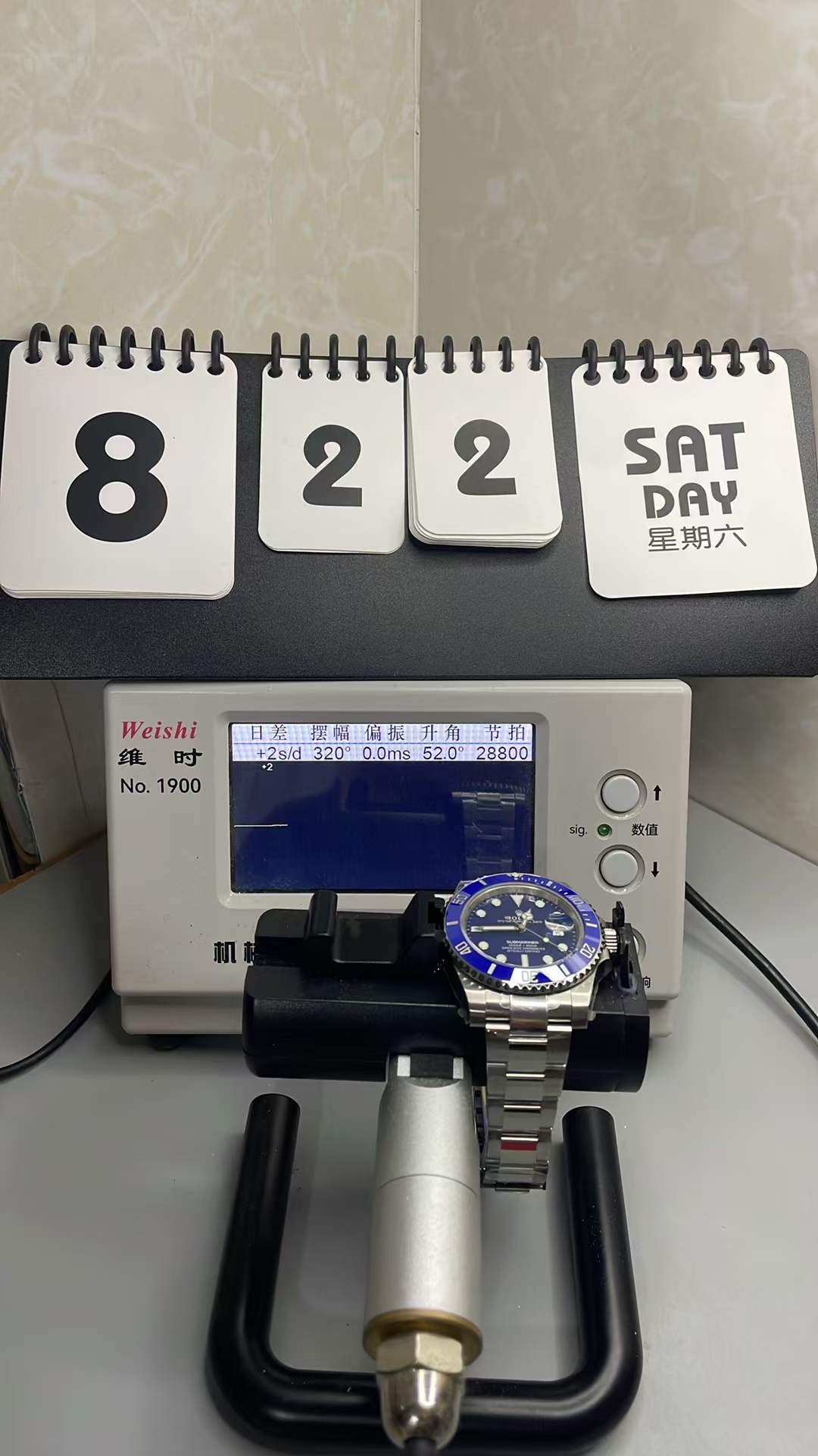 (image for) VSF Rolex Submariner 116619LB Blue Ceramic Bezel Super Clone 3135 Movement