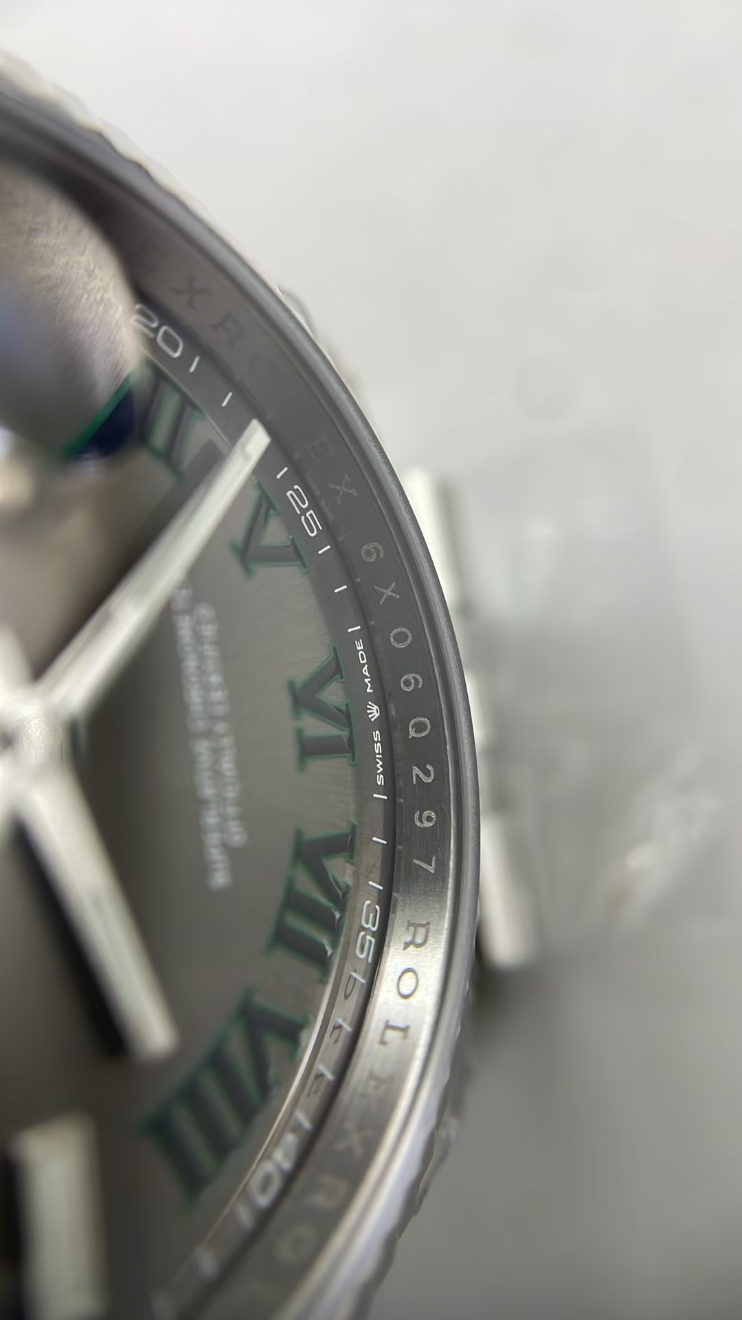 (image for) VSF Rolex Datejust Wimbledon 36mm 126234 Grey Dial Super Clone 3235 Movement