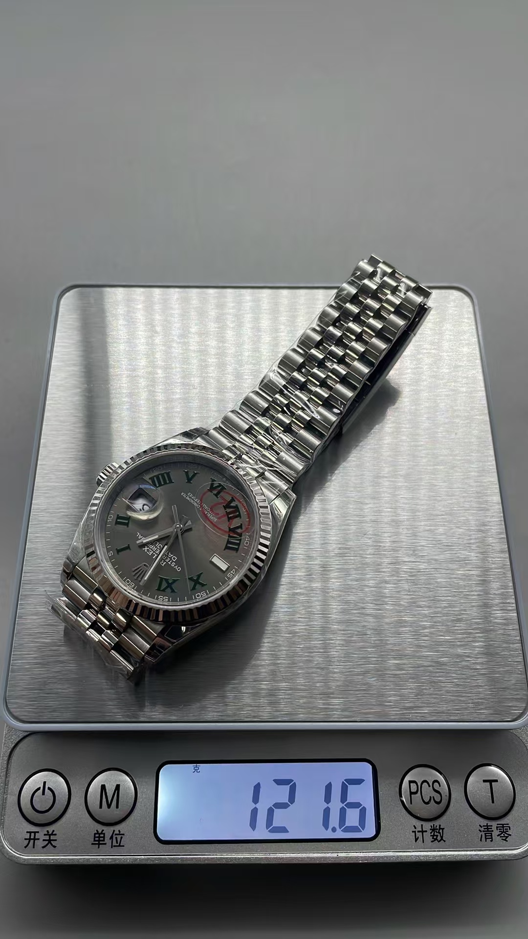 (image for) VSF Rolex Datejust Wimbledon 36mm 126234 Grey Dial Super Clone 3235 Movement