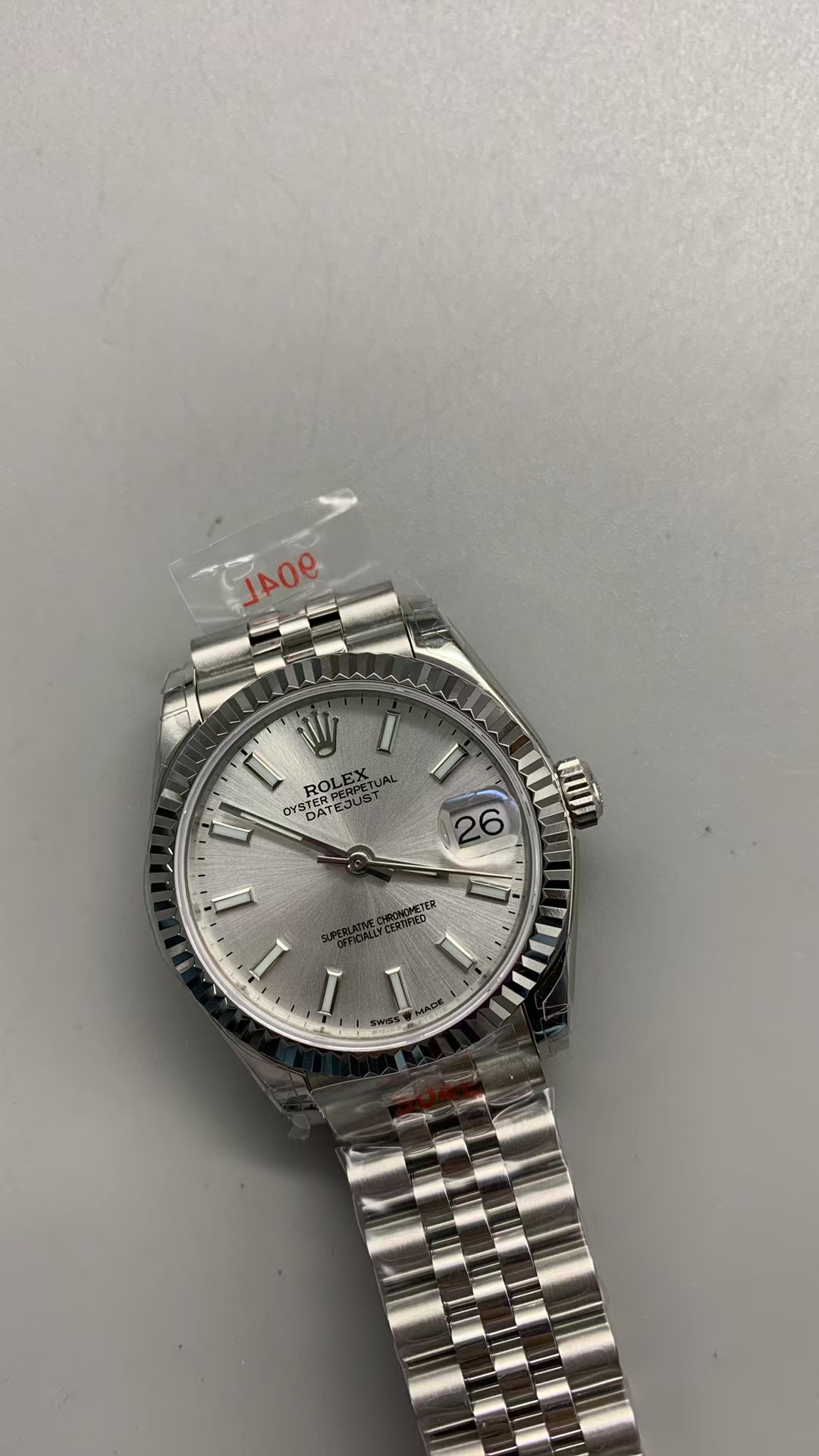 (image for) GSF Rolex Datejust 31mm Stainless Steel Case Silver Dial with Clone 2236 Movement