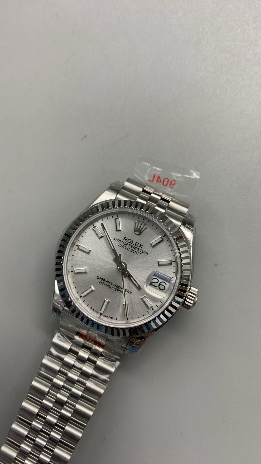 (image for) GSF Rolex Datejust 31mm Stainless Steel Case Silver Dial with Clone 2236 Movement