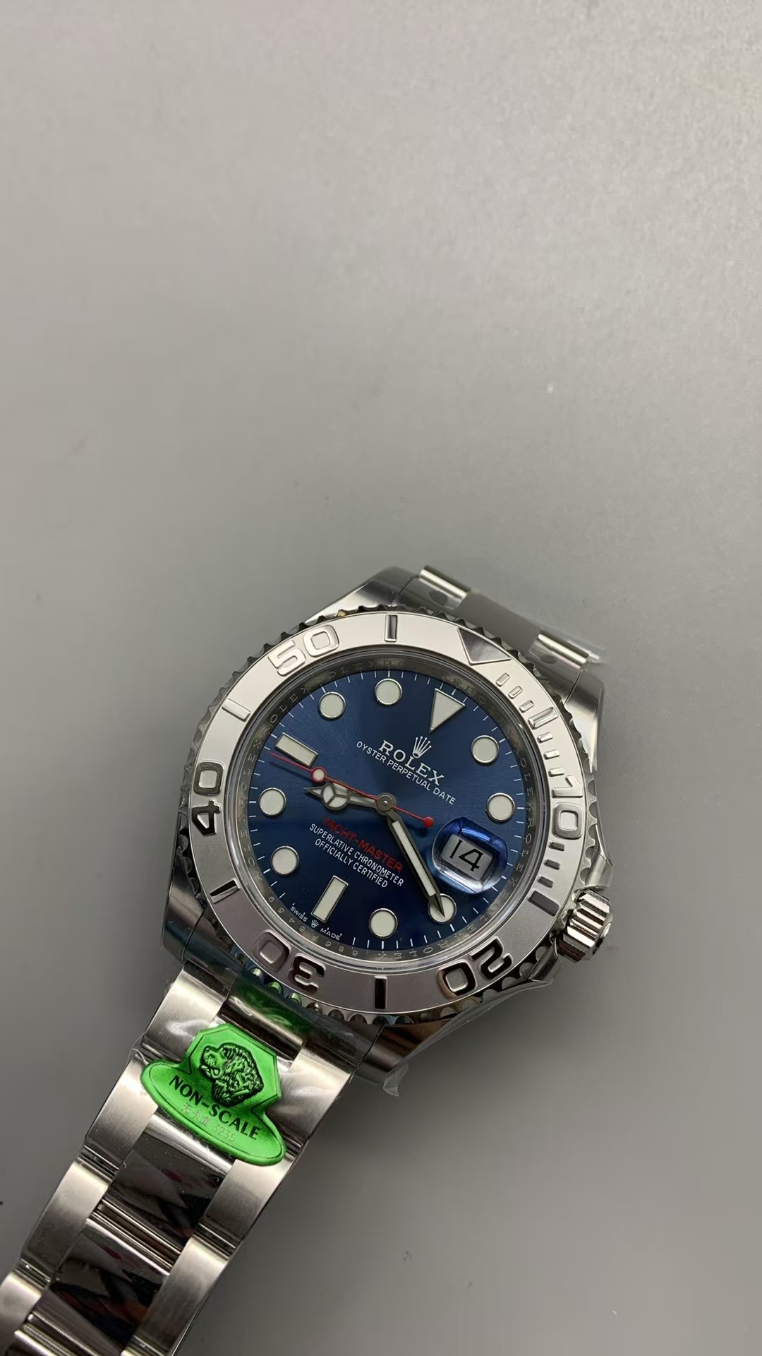 (image for) Gold Factory Rolex YachtMaster 126622 Gain Weight Blue Dial Free-Sprung 3235 Movement