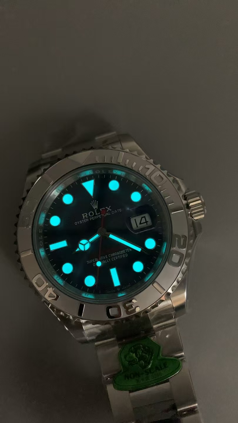 (image for) Gold Factory Rolex YachtMaster 126622 Gain Weight Blue Dial Free-Sprung 3235 Movement