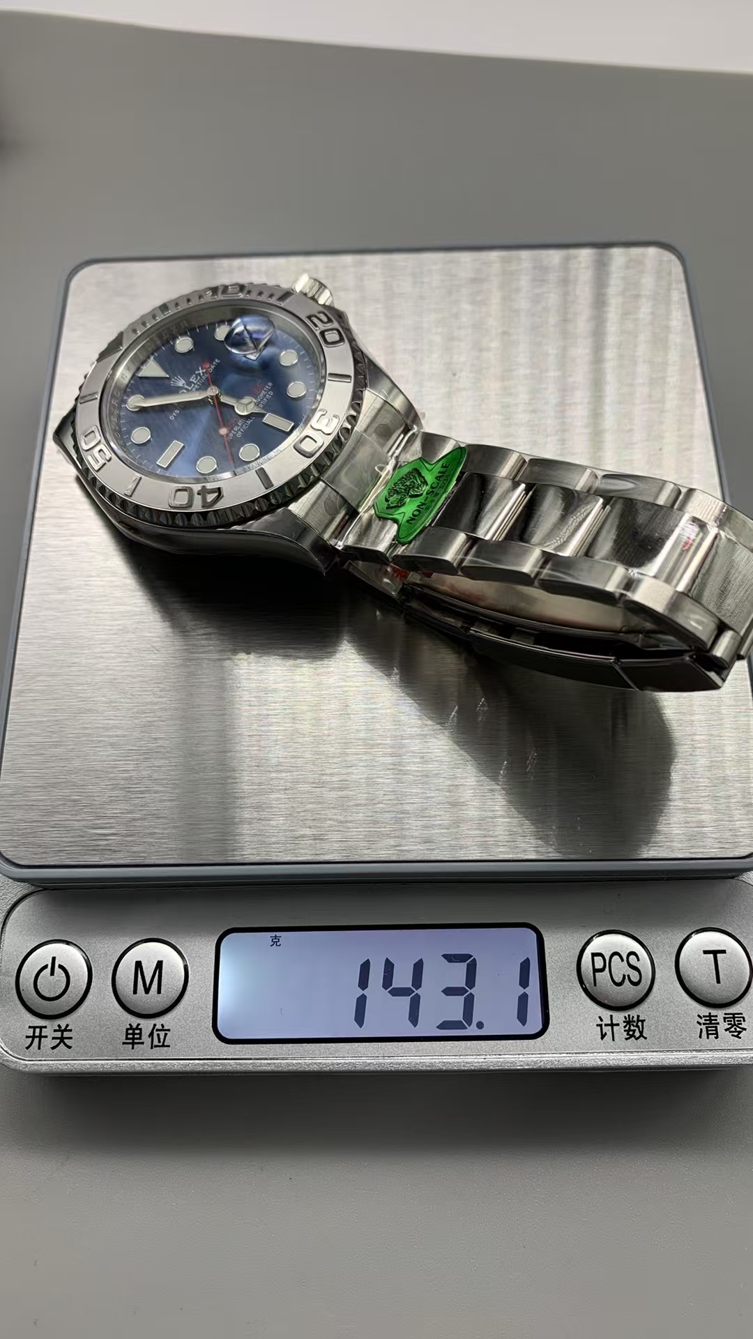 (image for) Gold Factory Rolex YachtMaster 126622 Gain Weight Blue Dial Free-Sprung 3235 Movement