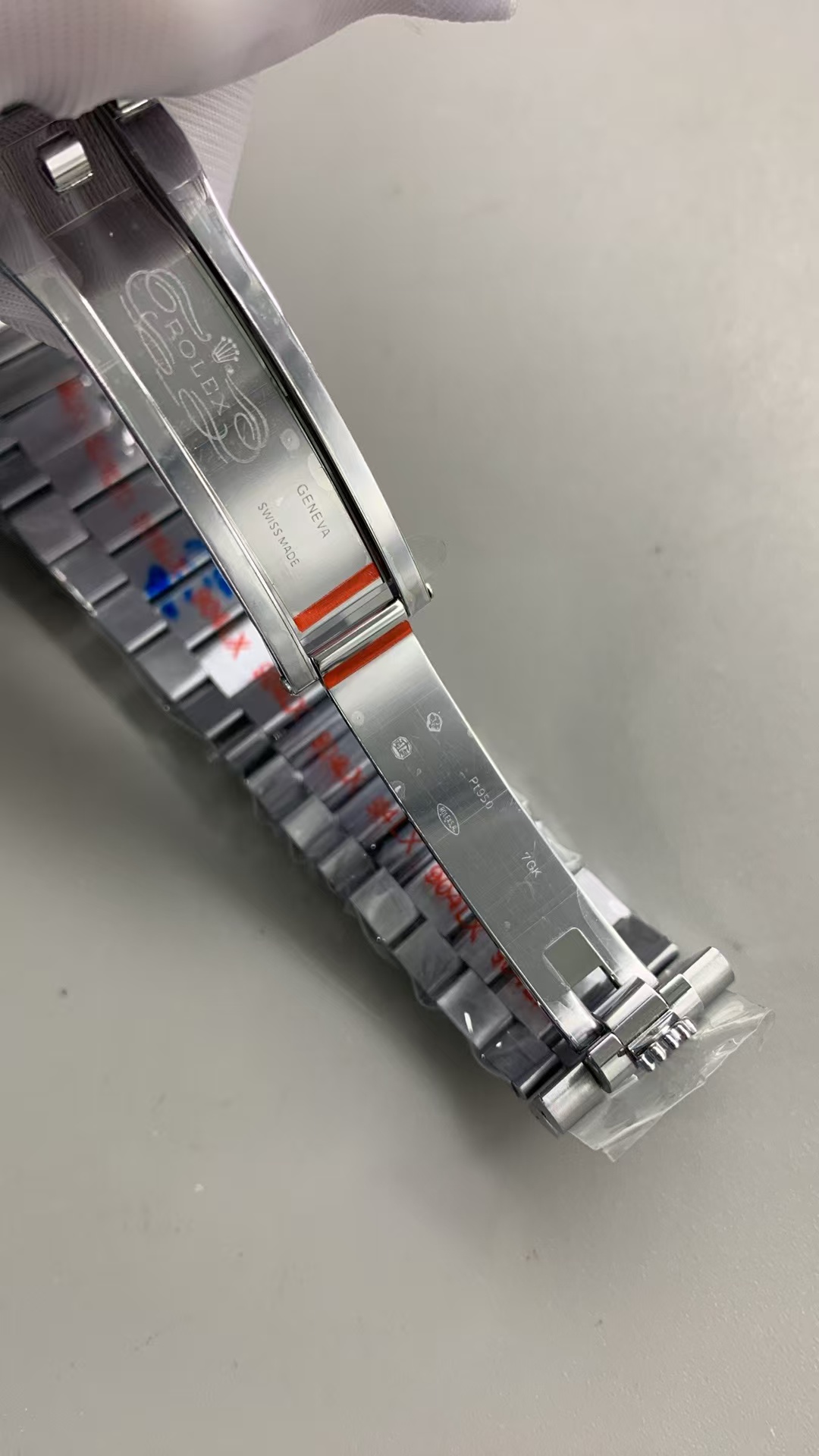 (image for) QF Rolex Day-Date Gain Weight Ice Blue Pattern Dial Clone 3255 Movement