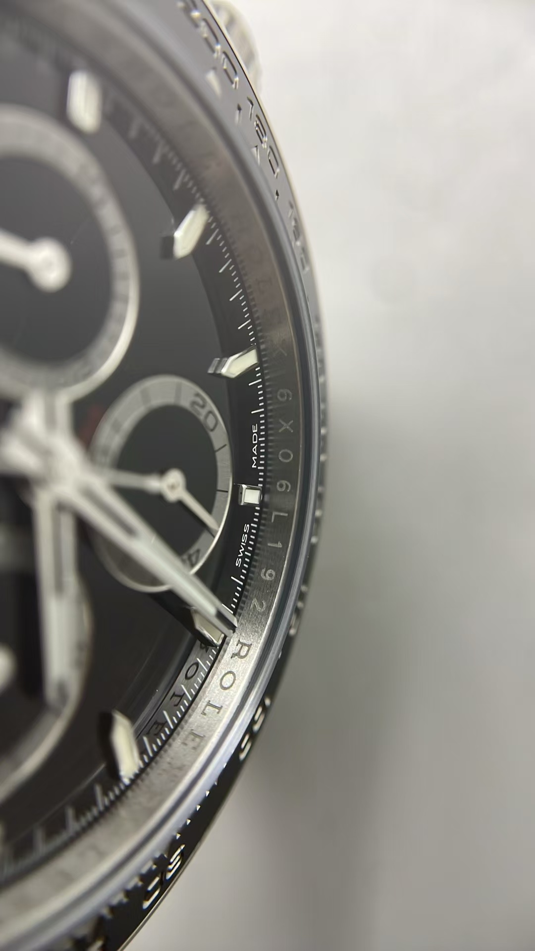 (image for) VSF Rolex Daytona 126500 Black Ceramic Bezel Black Dial Super Clone 4131 Movement
