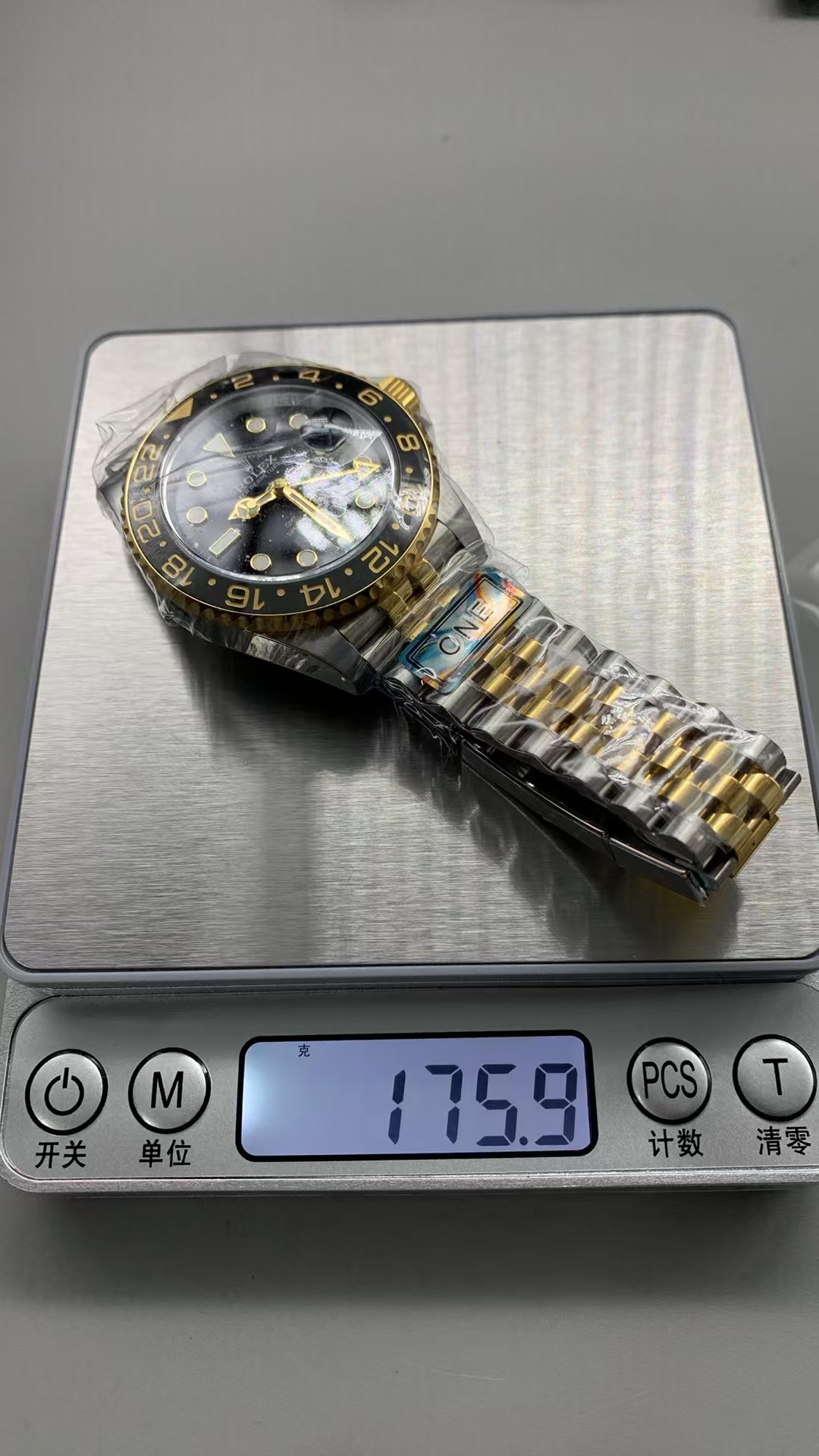 (image for) ARF Rolex GMT-Master II 126713 Zombie Two Tone Black Grey Ceramic Bezel with Super Clone 3285 Movement