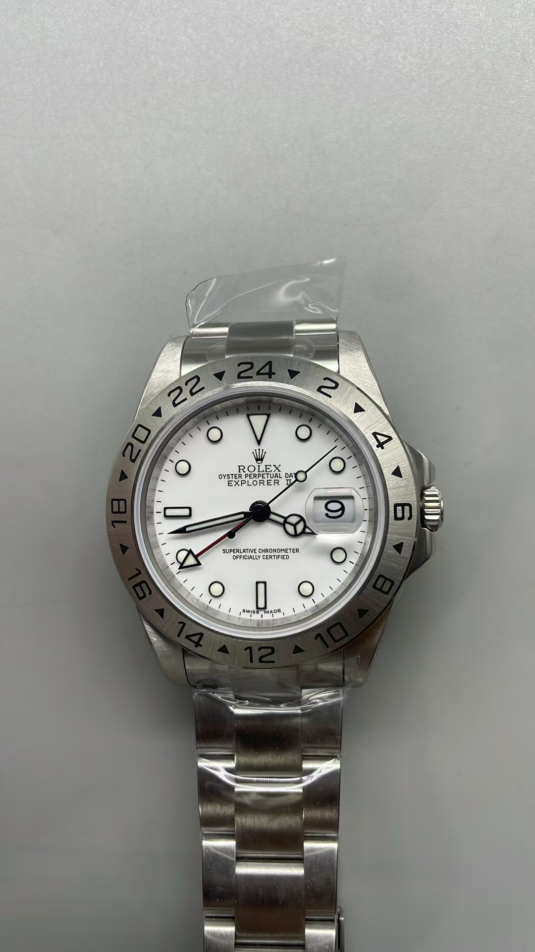 (image for) BPF Vintage Rolex Explorer 16570 White Dial Clone 3186 Movement