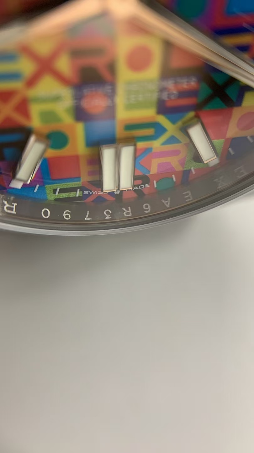 (image for) EWE Rolex Oyster Perpetual 134300 41mm Colorful Motif Dial Clone 3230 Movement