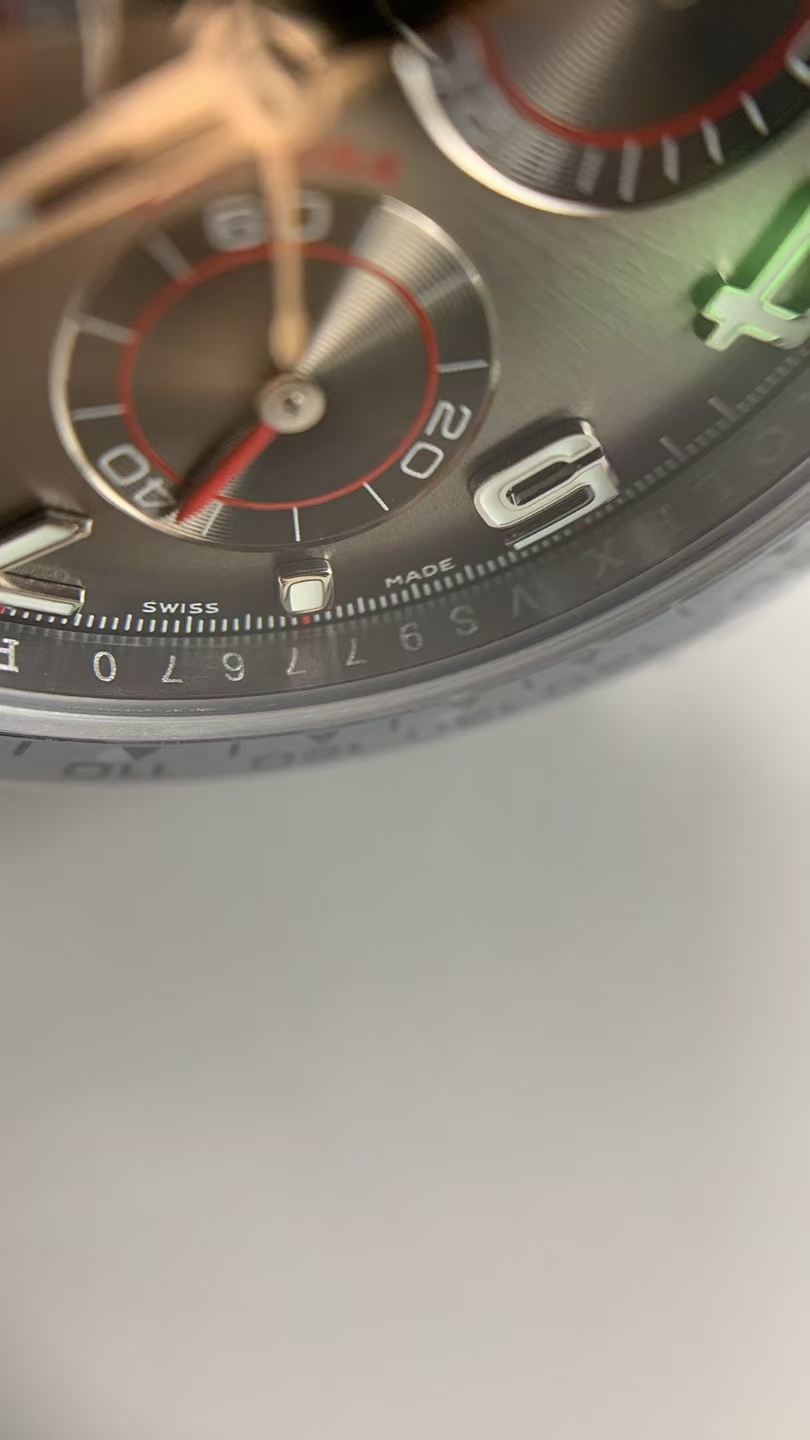 (image for) QF Rolex Daytona 116509 Gain Weight Grey Dial Super Clone 4130 Movement