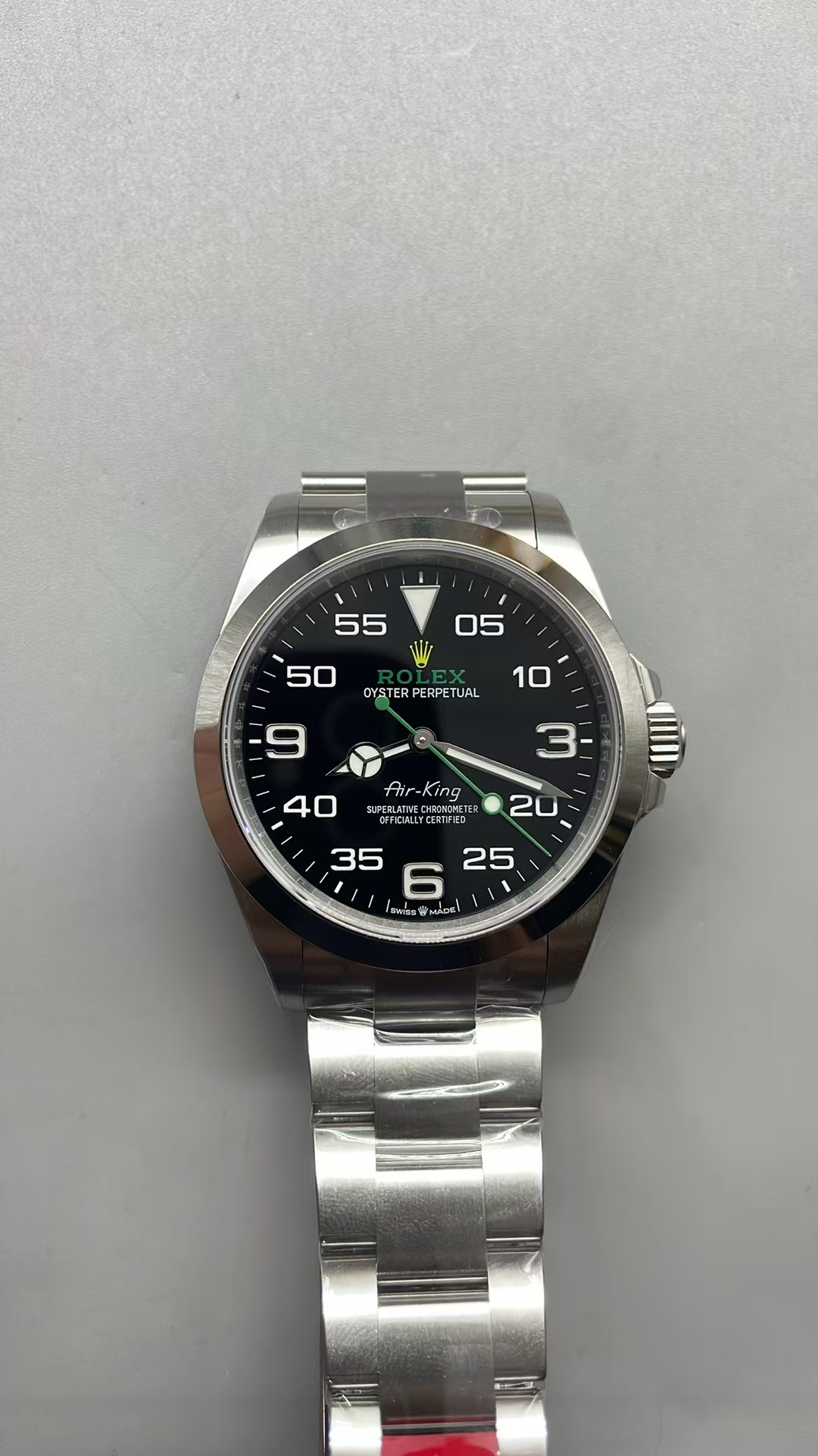 (image for) VSF Rolex Air King 126900 904L Stainless Steel Case Black Dial Super Clone 3230 Movement
