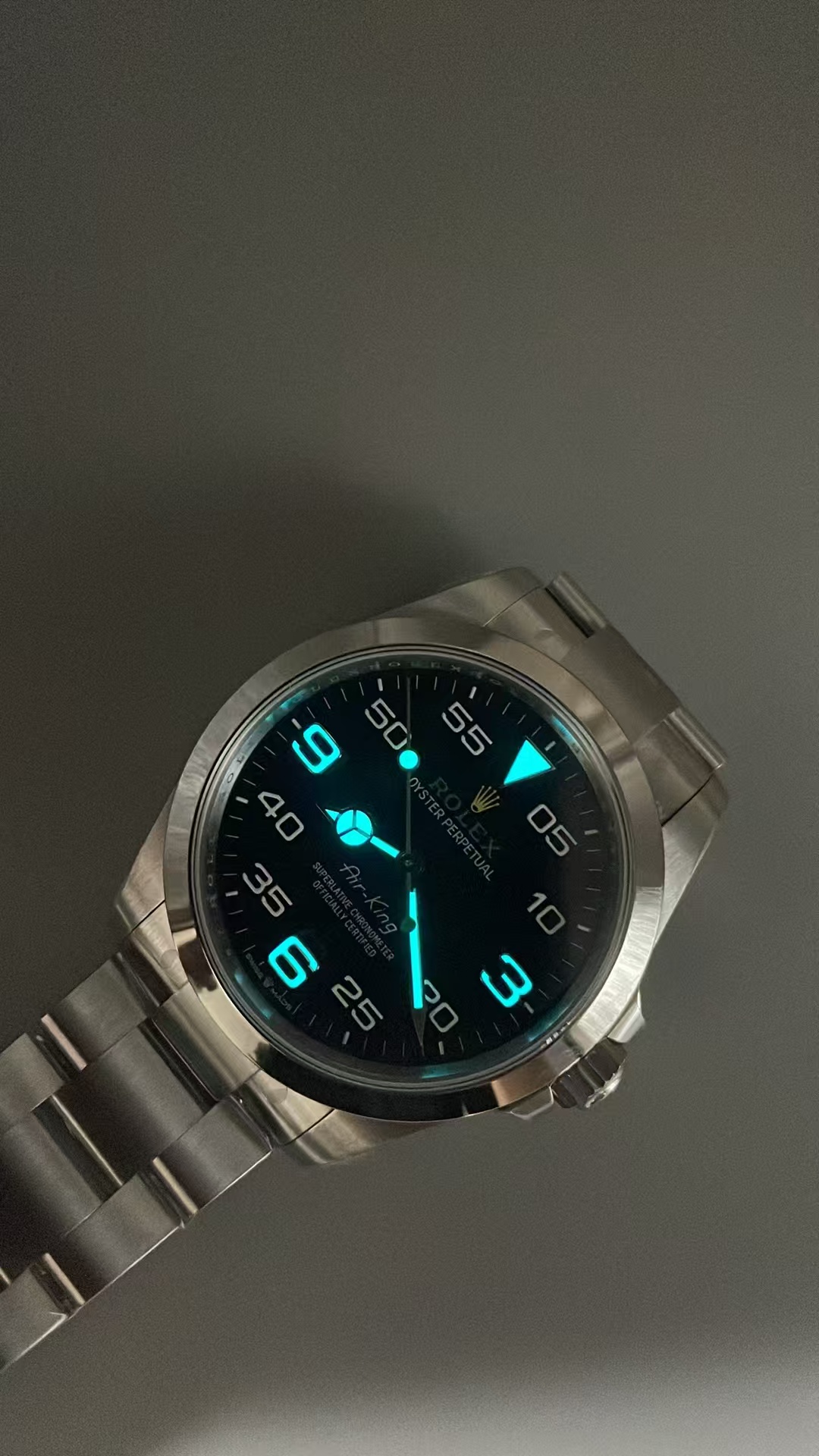 (image for) VSF Rolex Air King 126900 904L Stainless Steel Case Black Dial Super Clone 3230 Movement