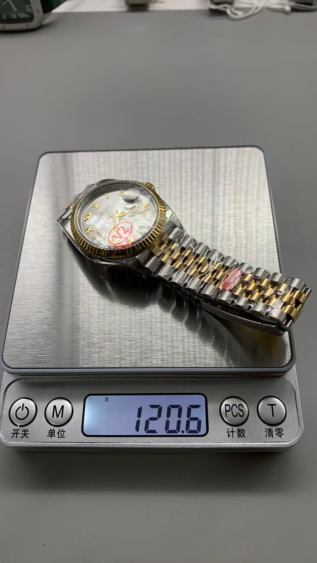 (image for) VSF Rolex Datejust 36mm Silver Dial Rome Markers with Super Clone 3235 Movement