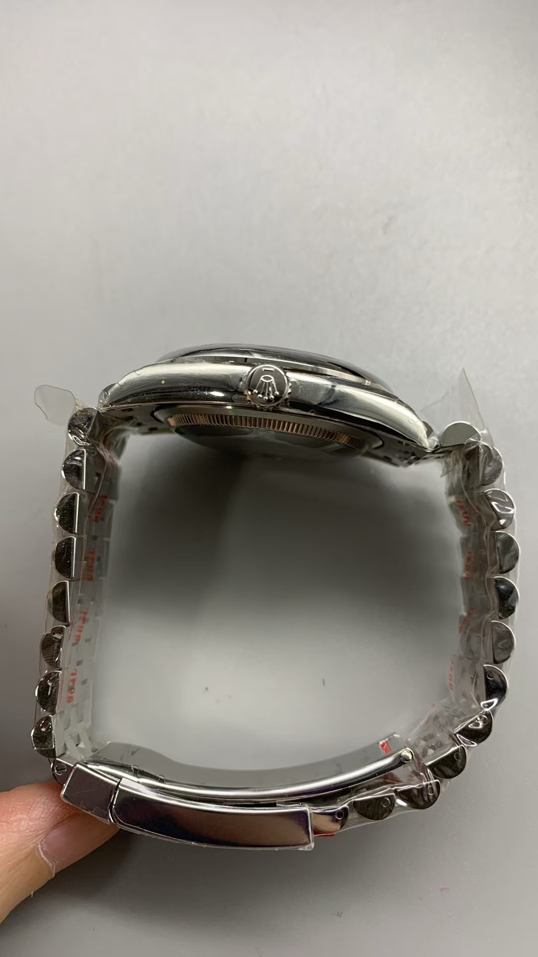 (image for) VSF Rolex Datejust 36mm Wimbledon Smooth Bezel Grey Dial with Super Clone 3235 Movement