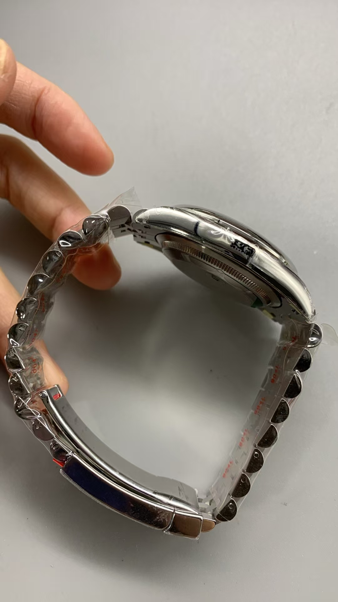 (image for) VSF Rolex Datejust 36mm Wimbledon Smooth Bezel Grey Dial with Super Clone 3235 Movement