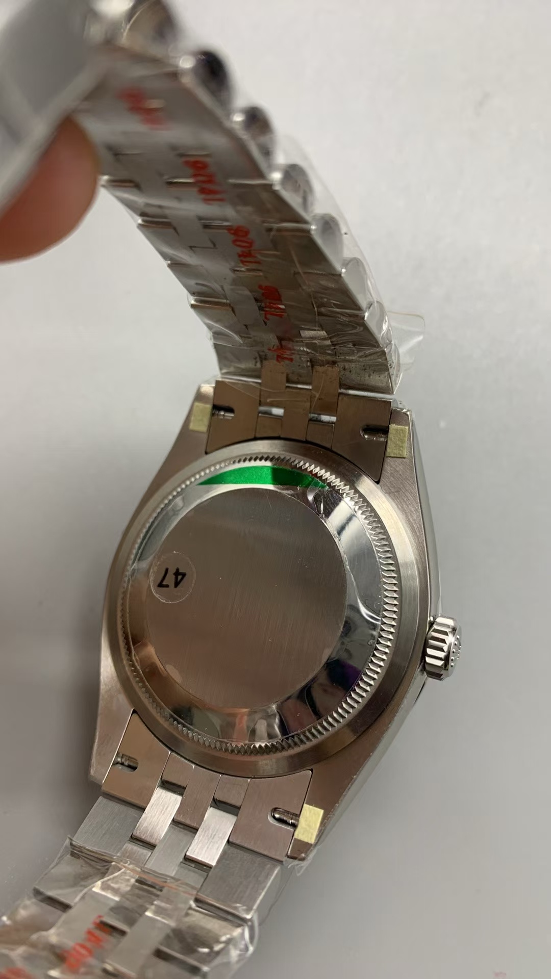 (image for) VSF Rolex Datejust 36mm Wimbledon Smooth Bezel Grey Dial with Super Clone 3235 Movement