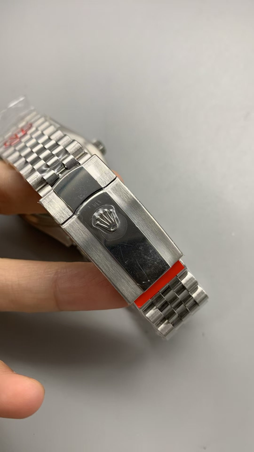 (image for) VSF Rolex Datejust 36mm Wimbledon Smooth Bezel Grey Dial with Super Clone 3235 Movement
