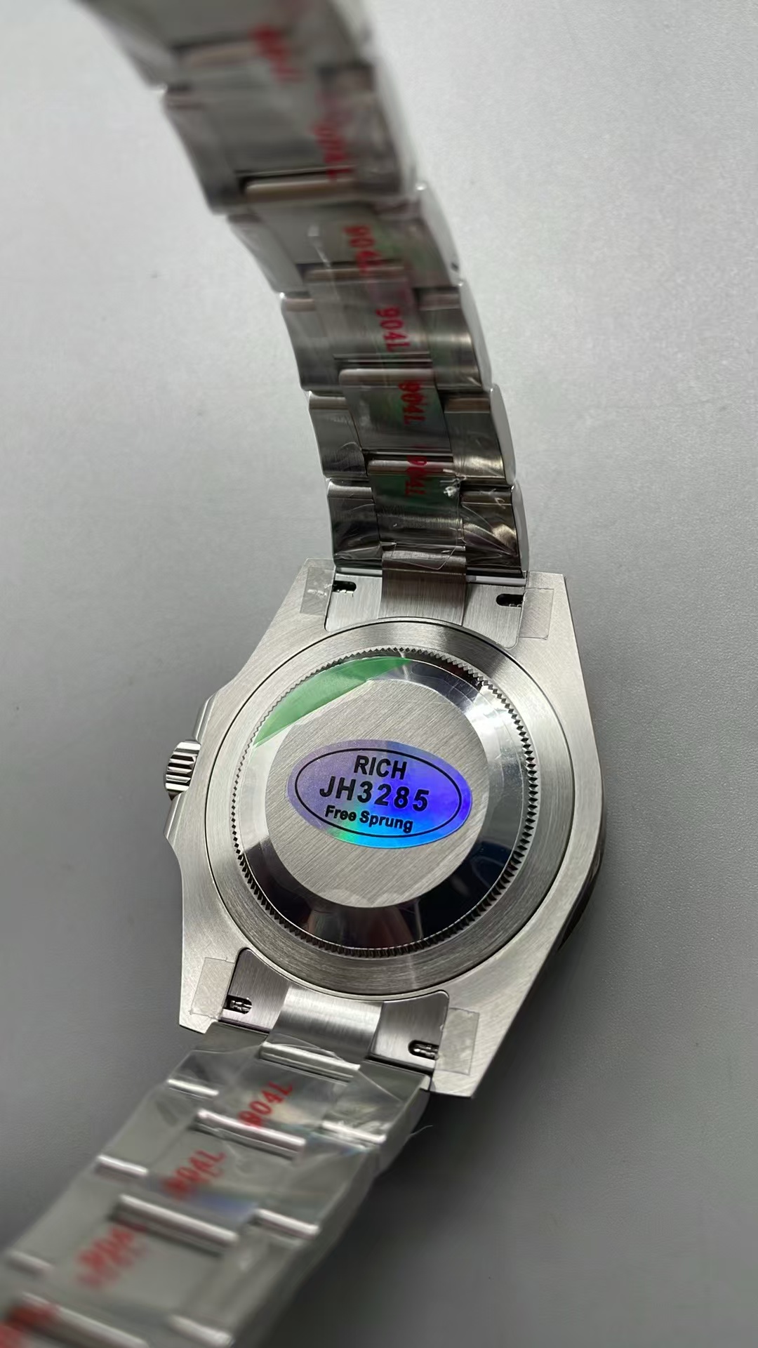 (image for) Rich Factory Rolex GMT-Master II 126710 Pepsi Blue/Red Ceramic Bezel Oyster Bracelet Free-Sprung JH3285 Movement
