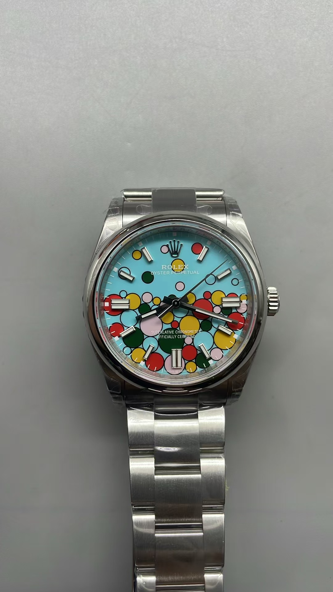 (image for) VSF Rolex Oyster Perpetual 36mm 126000 Bubbles Dial Super Clone 3230 Movement