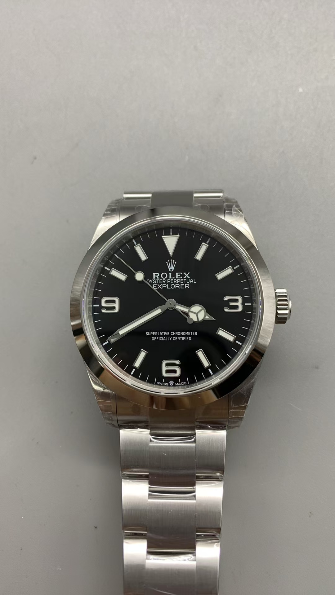 (image for) VSF Rolex Explorer 224270 40mm 3-6-9 Black Dial Super Clone 3230 Movement