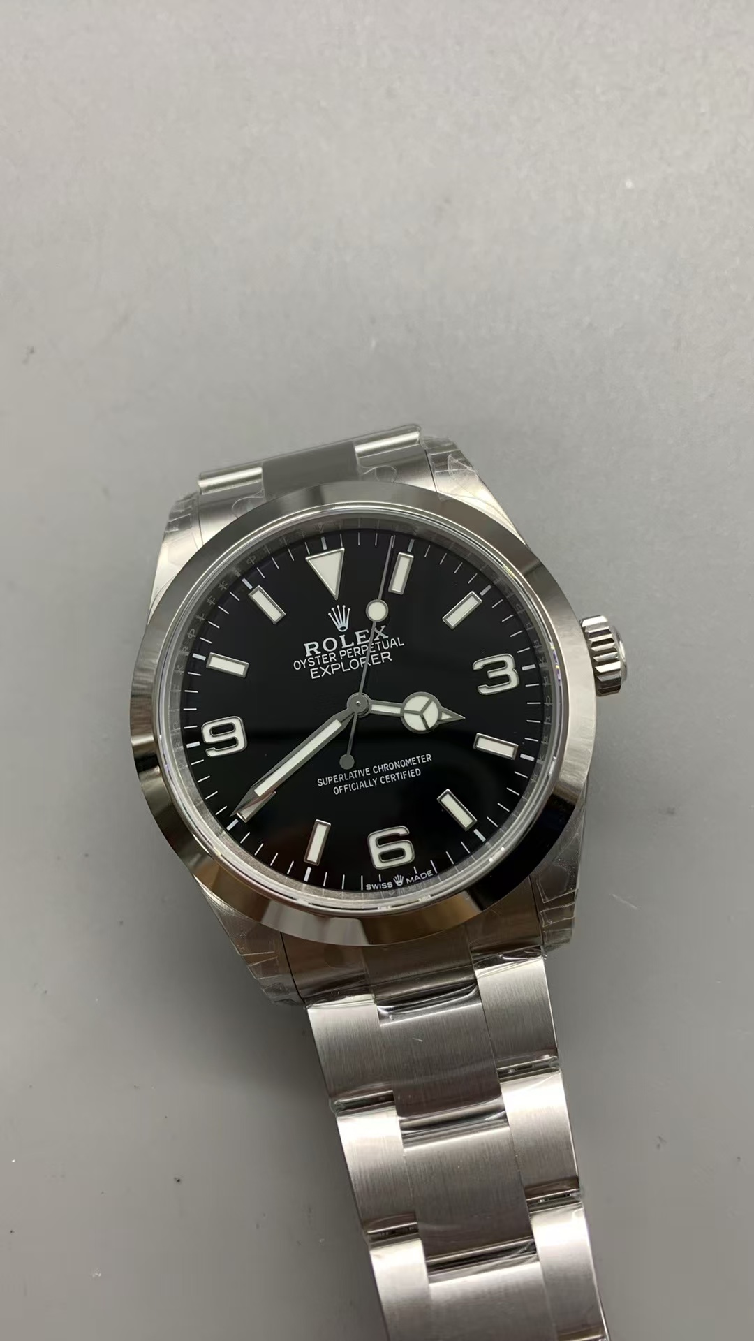 (image for) VSF Rolex Explorer 224270 40mm 3-6-9 Black Dial Super Clone 3230 Movement