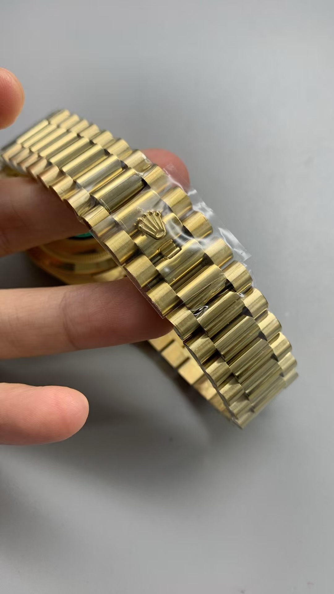 (image for) RCF Rolex Day-Date Gain Weight Full Yellow Gold Casino Green Dial with Super Clone 3255 Movement